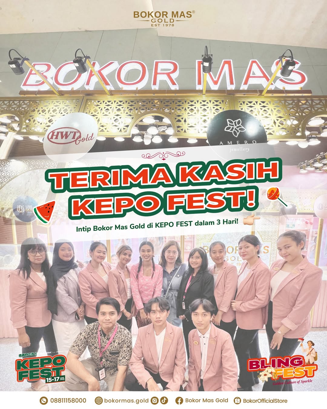Sukses Meriahkan KEPO Fest! Terima Kasih Atas Antusiasme Luar Biasa di Booth Bokor Mas Gold!