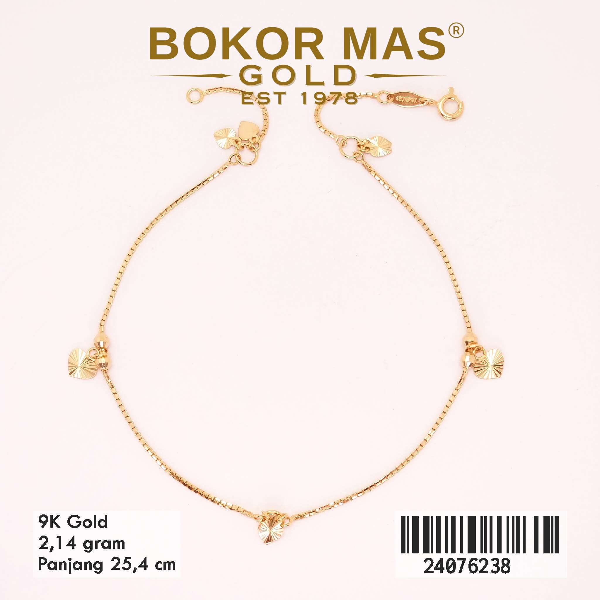 Gelang kaki Rantai Variasi Mainan - 24076238 - 9K