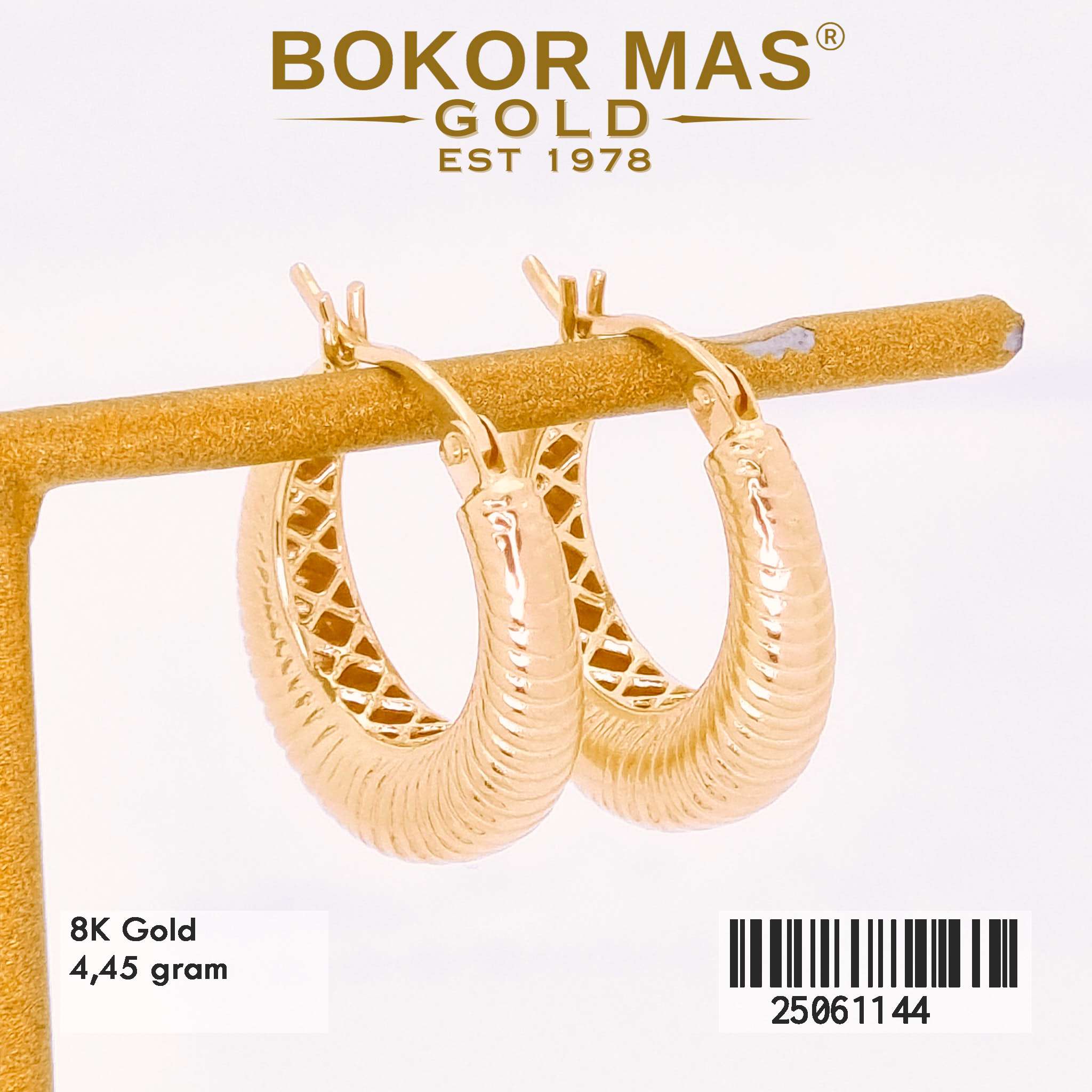 Anting Emas Variasi Tanpa Permata - 25061144 - 8K