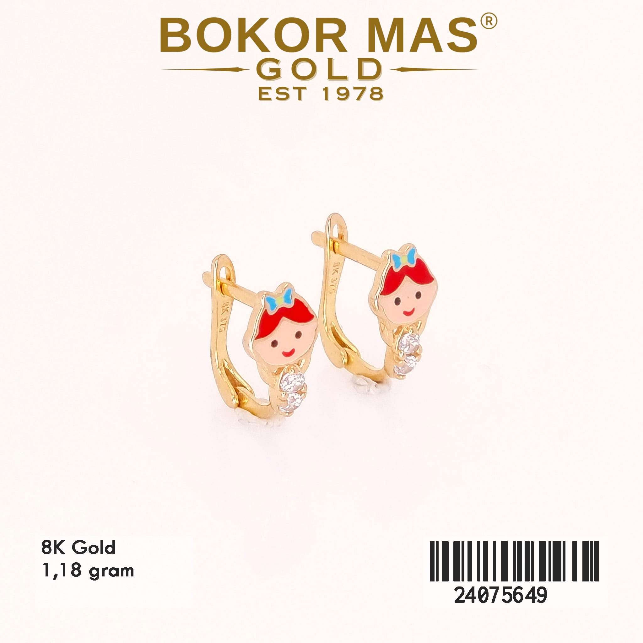 Anting Klip Variasi Boneka - 24075649 - 8K