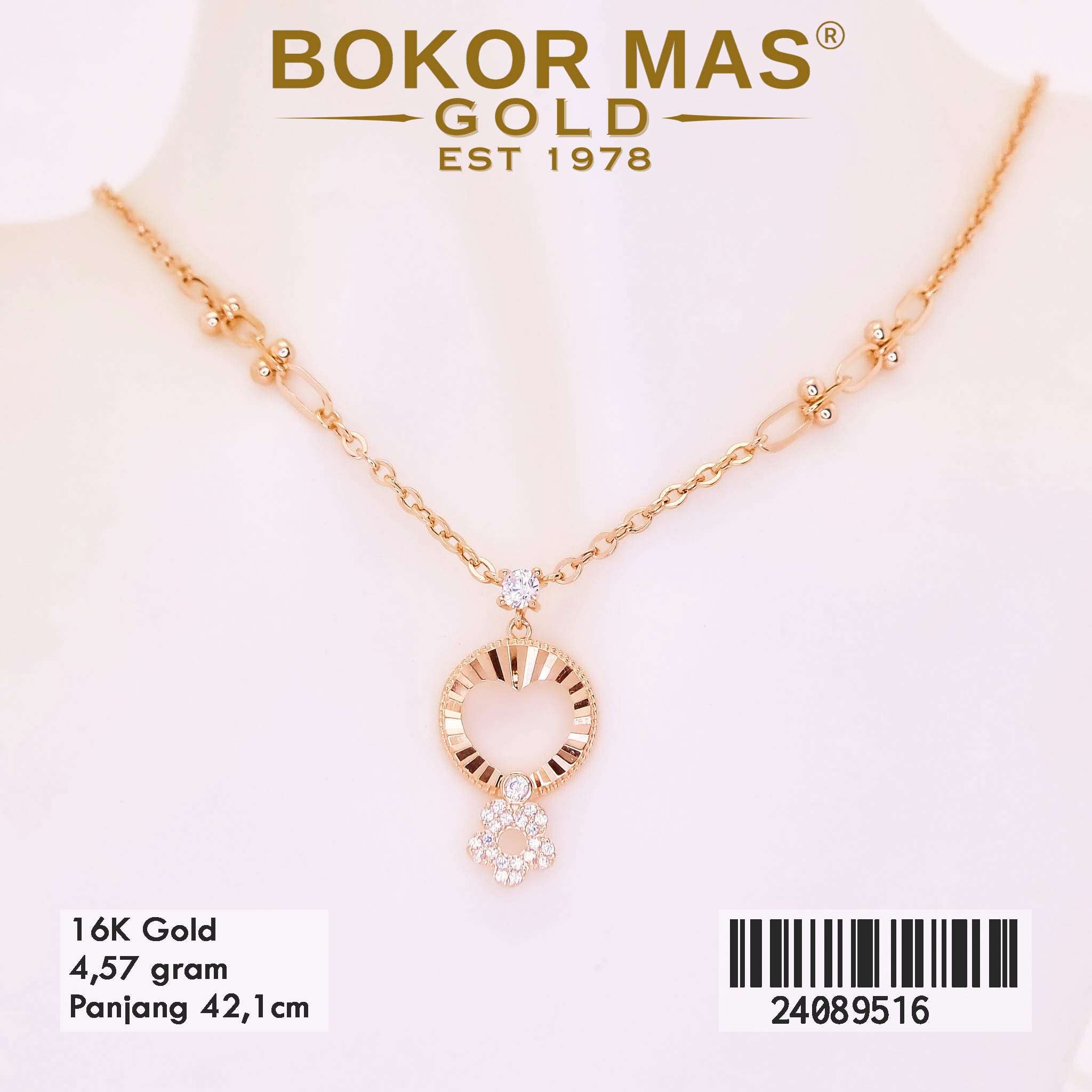 Kalung Hollotifani Variasi Model Permata - 24089516 - 16K