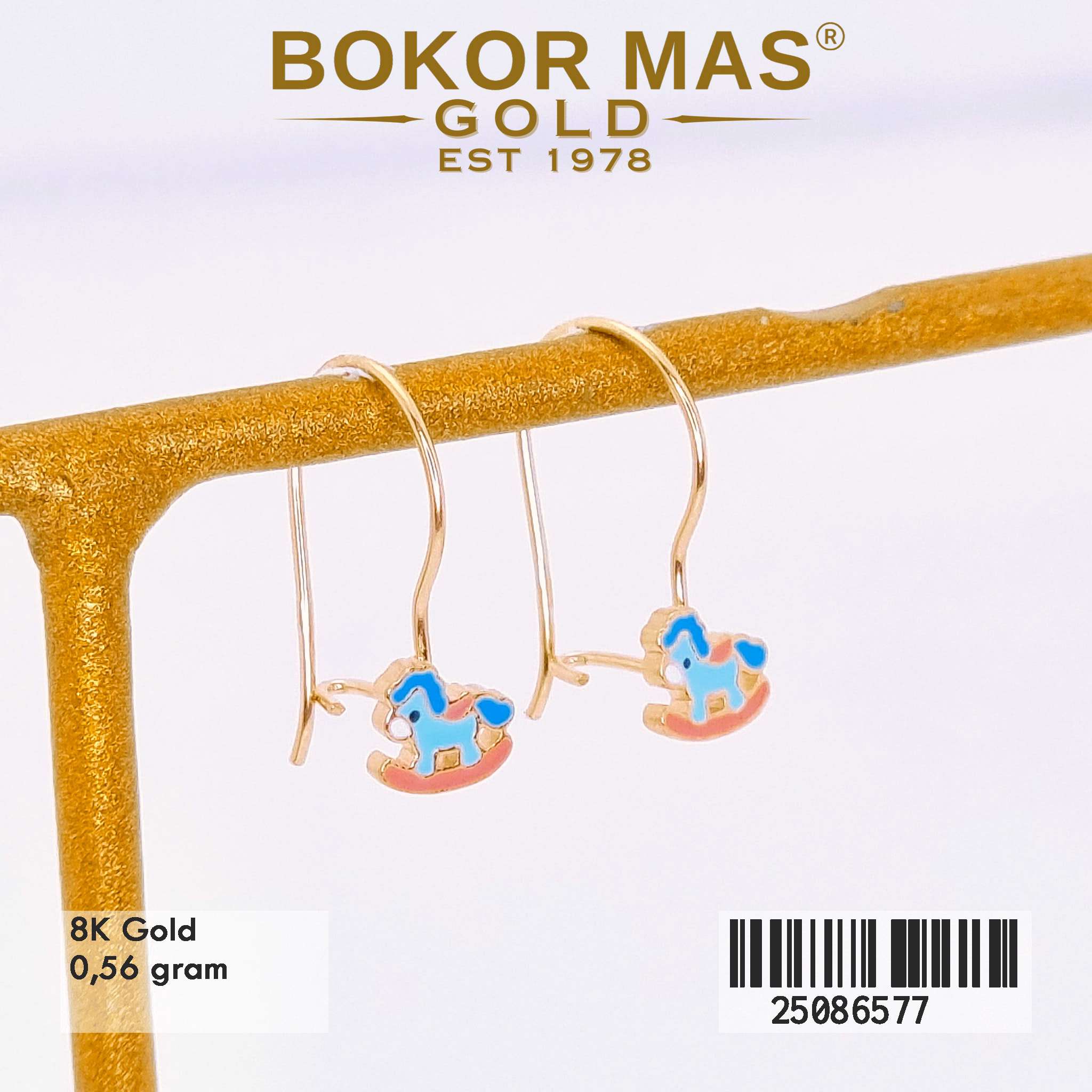Anting Anak Variasi Animal Blue - 25086577 - 8K