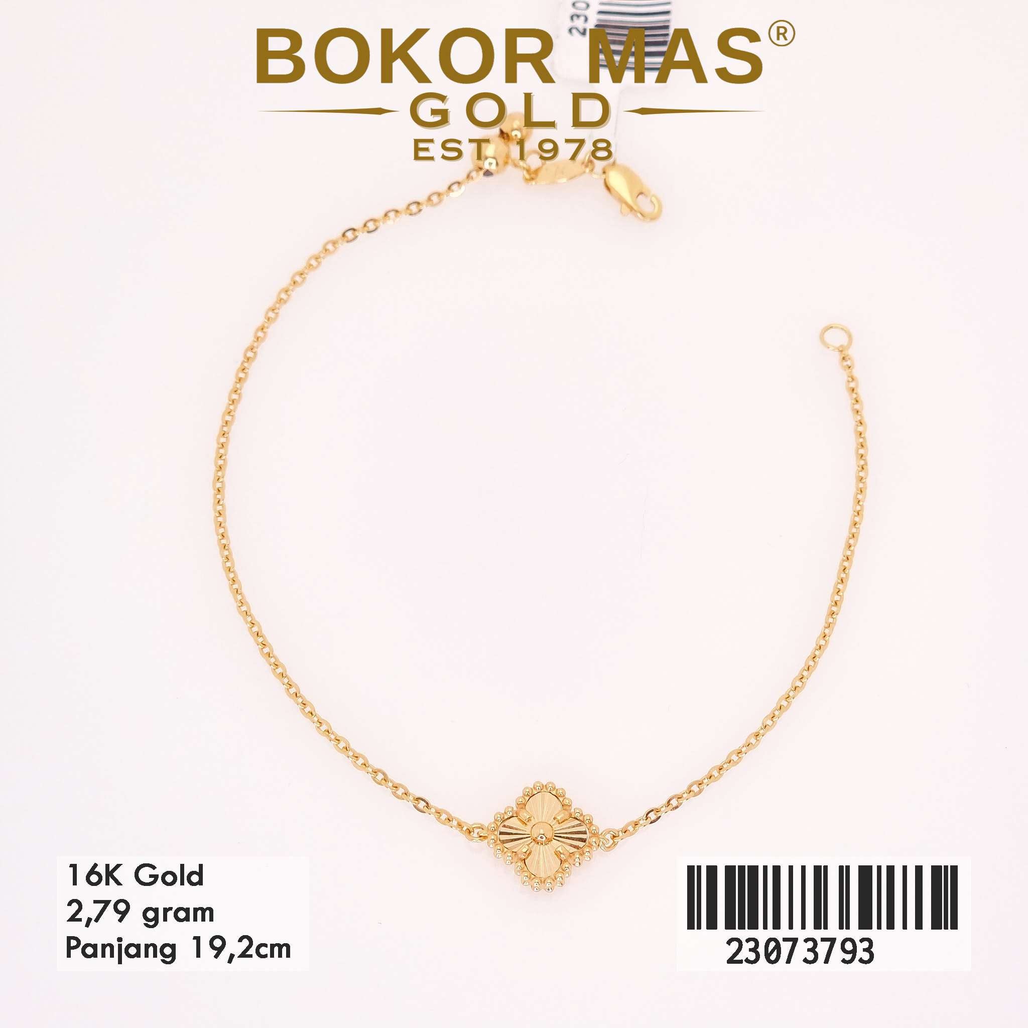 Gelang Rantai Siem Variasi Clover - 23073793 - 16K