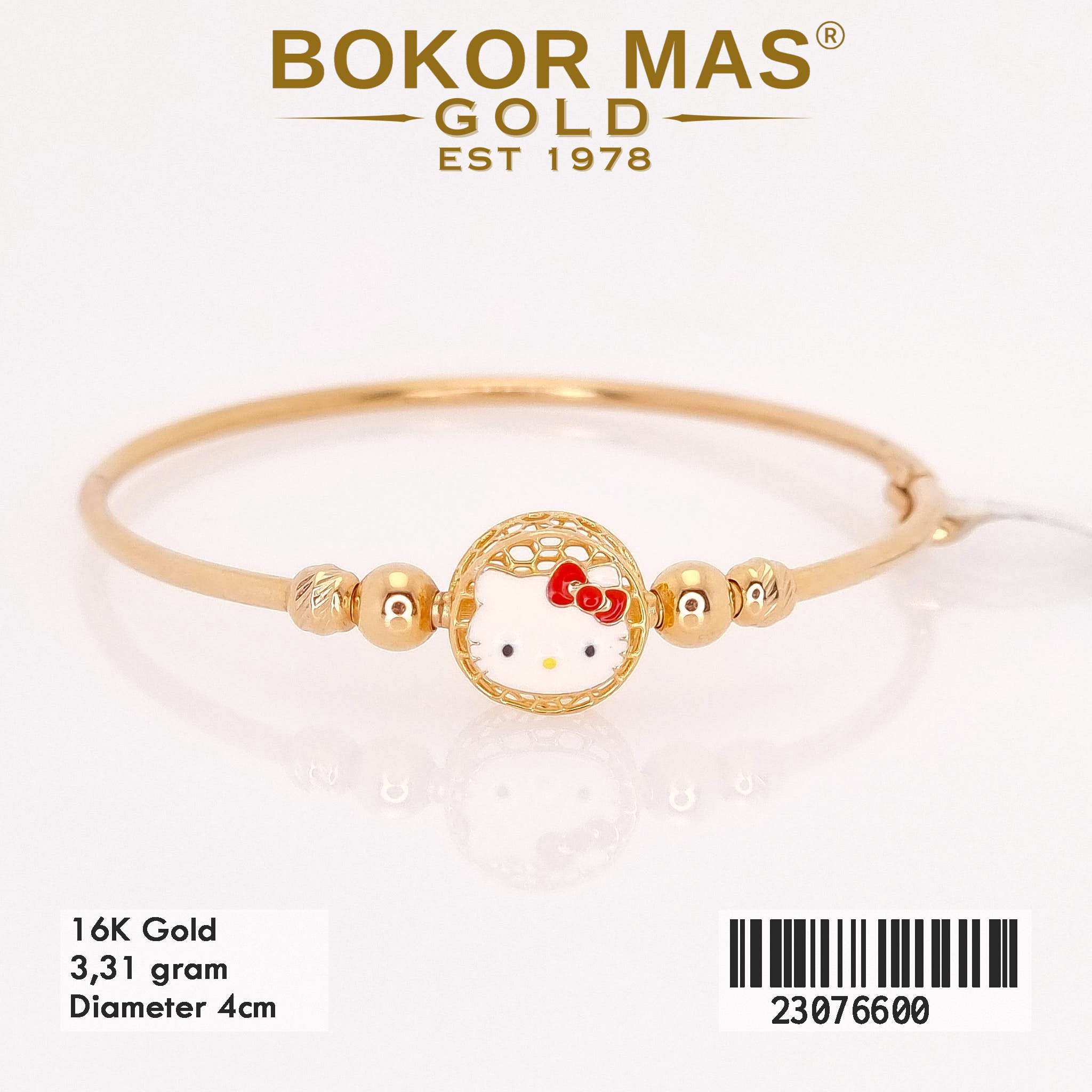 Gelang Kaku Anak Variasi Hellokity - 23076600 - 16K