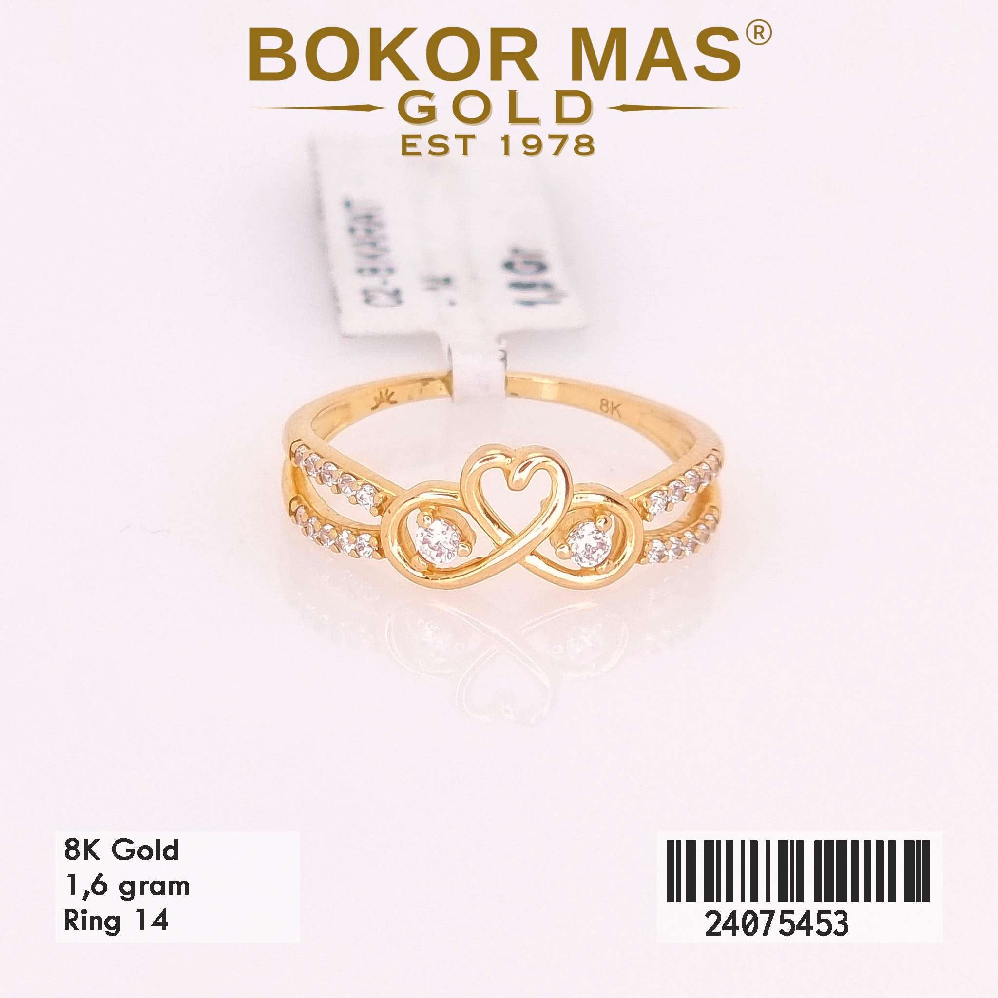 Cincin Variasi Hati - 24075453 - 8K