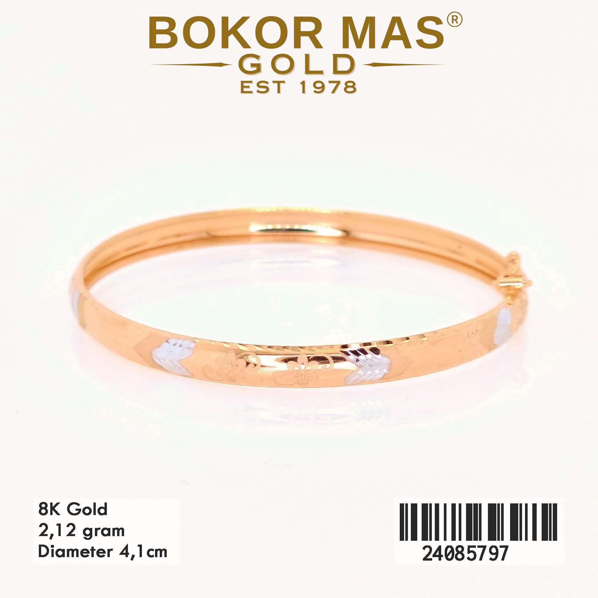 Gelang Bangkok Anak Variasi Tanpa Permata - 24085797 - 8K