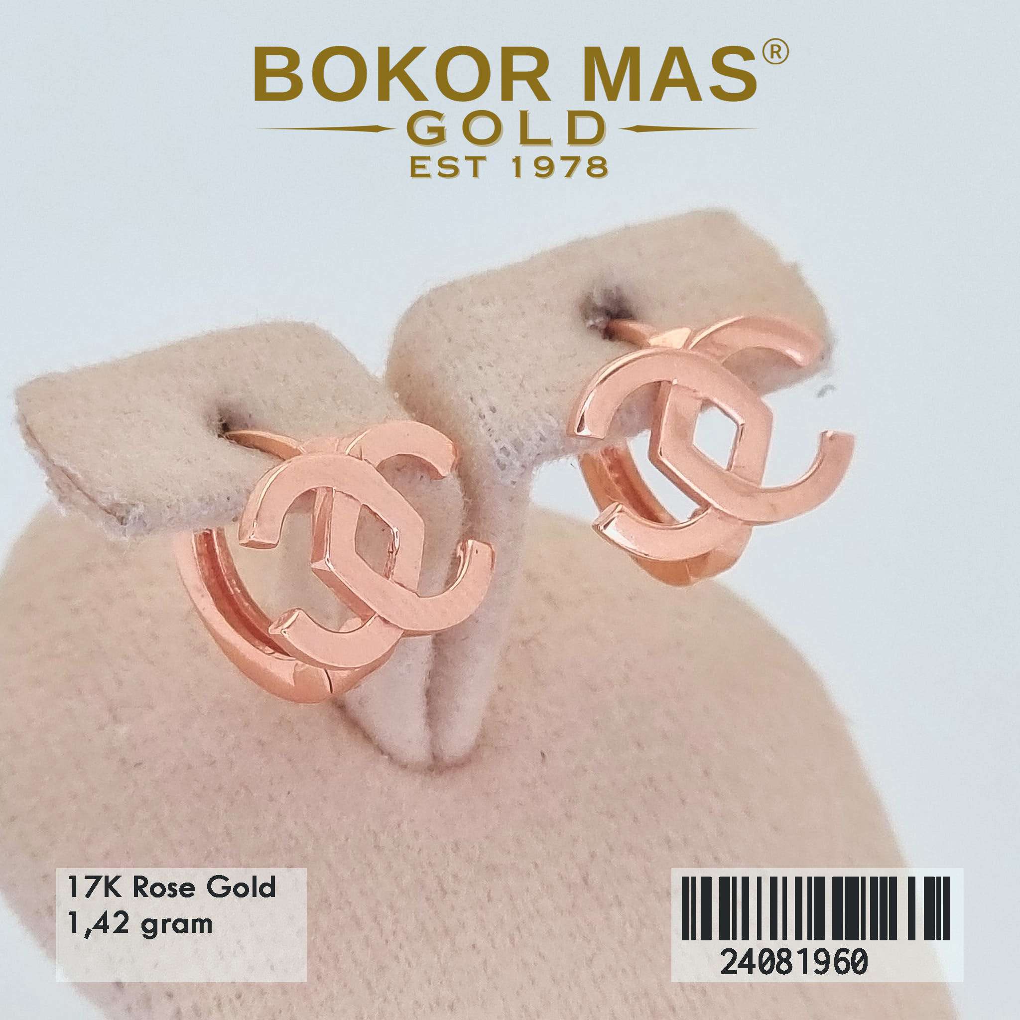 Anting Variasi Tanpa Permata - 24081960 - 17K