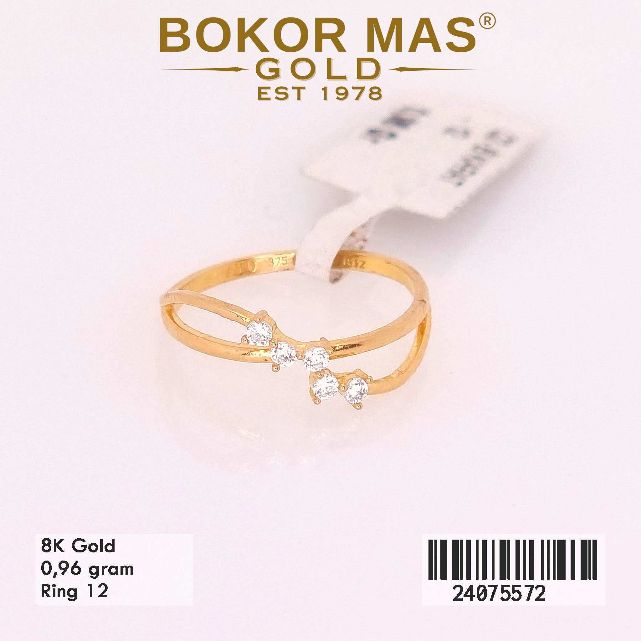 Cincin Variasi Batu Permata - 24075572 - 8K