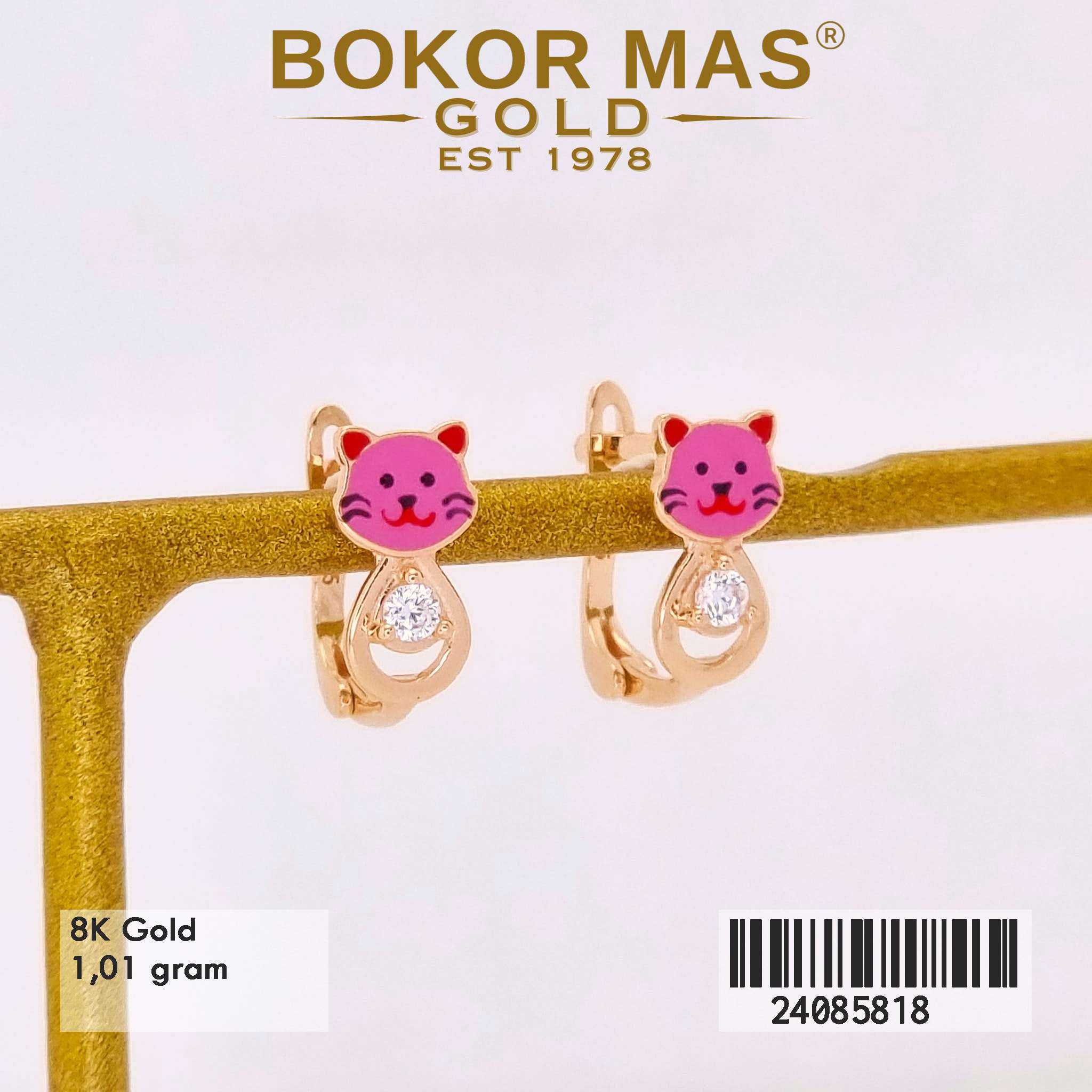 Anting Anak Klip Variasi Boneka Cat - 24085818 - 8K