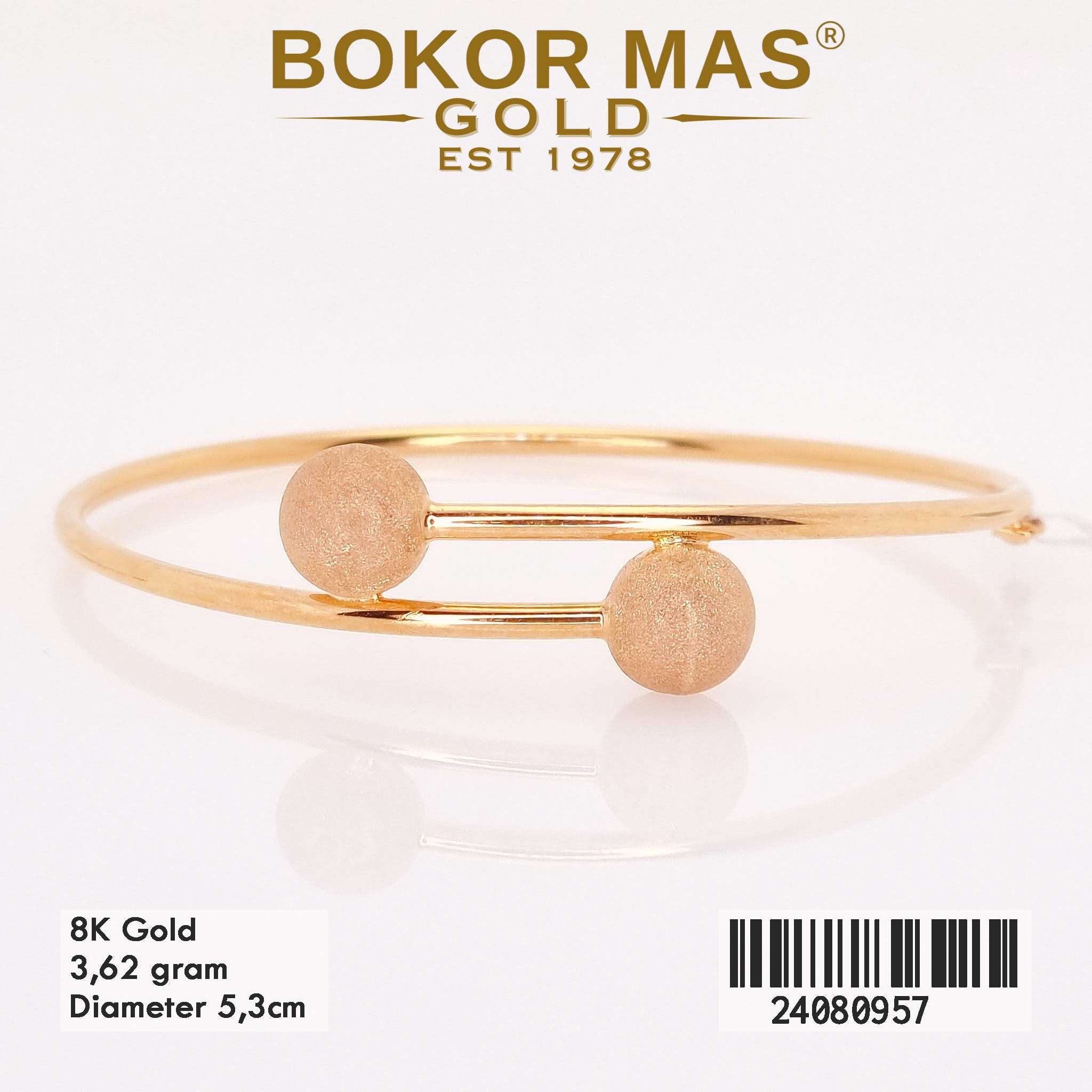Gelang Kaku Variasi Boba - 24080957 - 8K