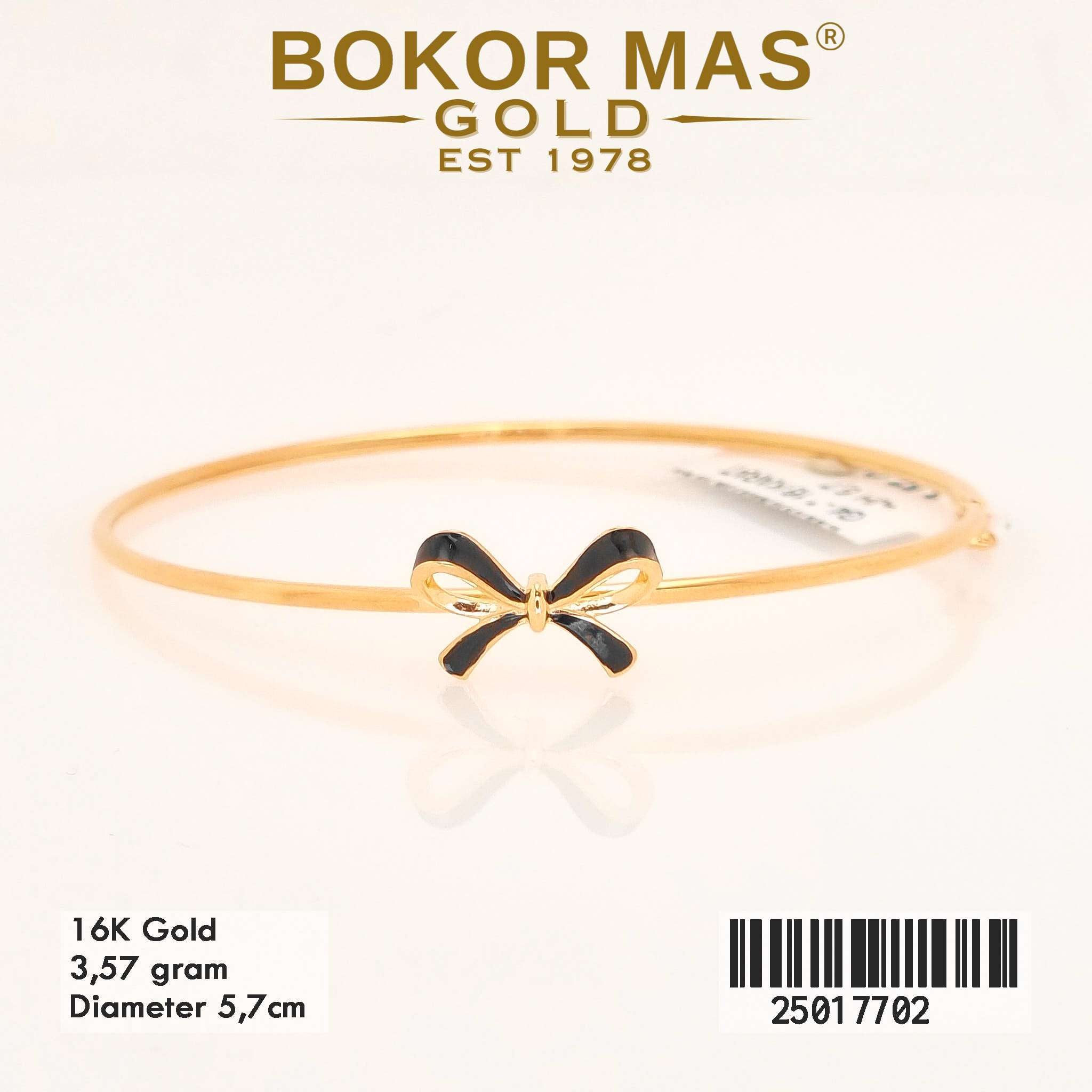 Gelang Kaku Variasi Pita - 25017702 - 16K