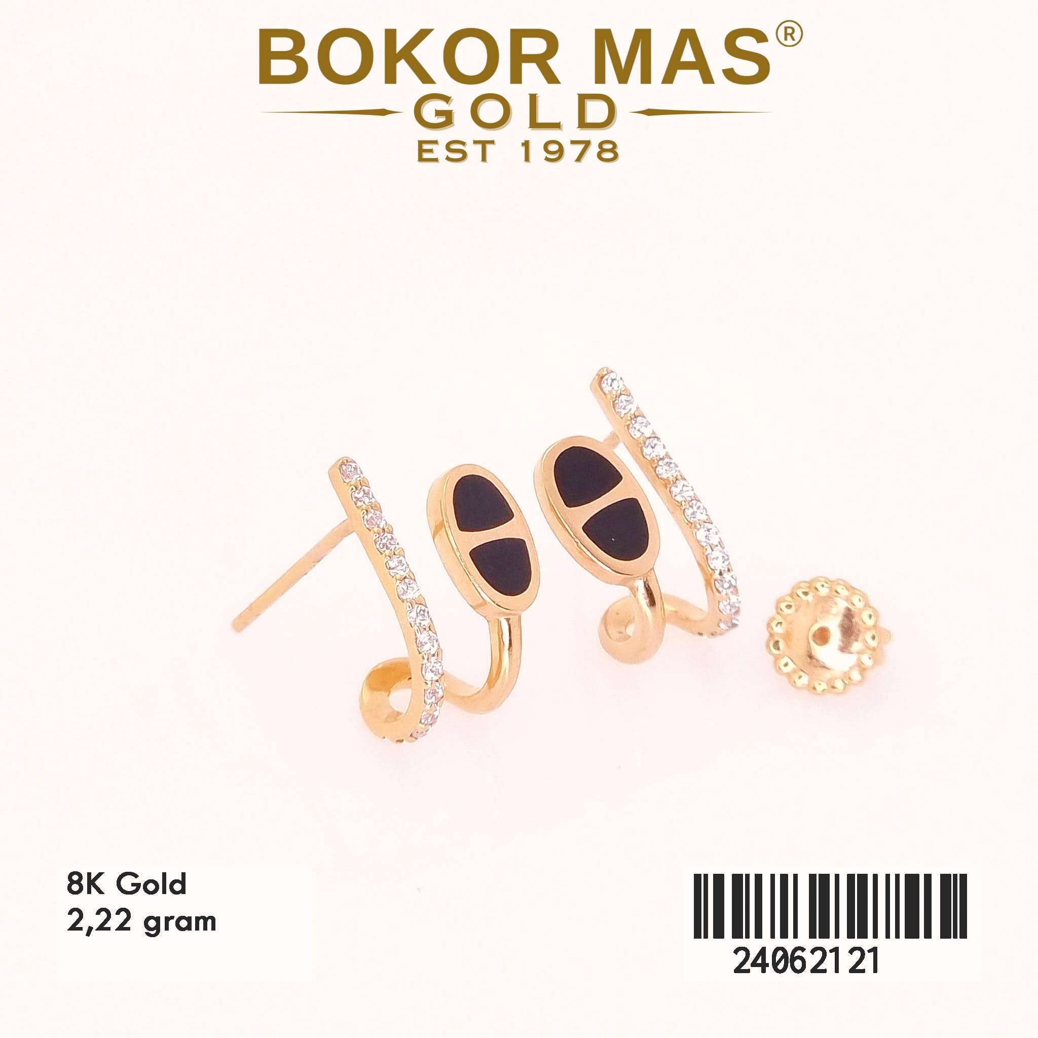 Giwang Tusuk Variasi Permata - 24062121 - 8K