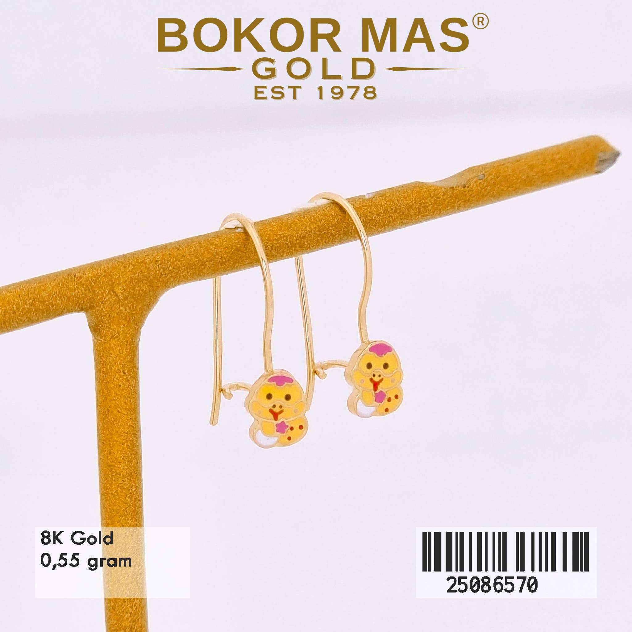 Anting Anak Variasi Animal - 25086570 - 8K