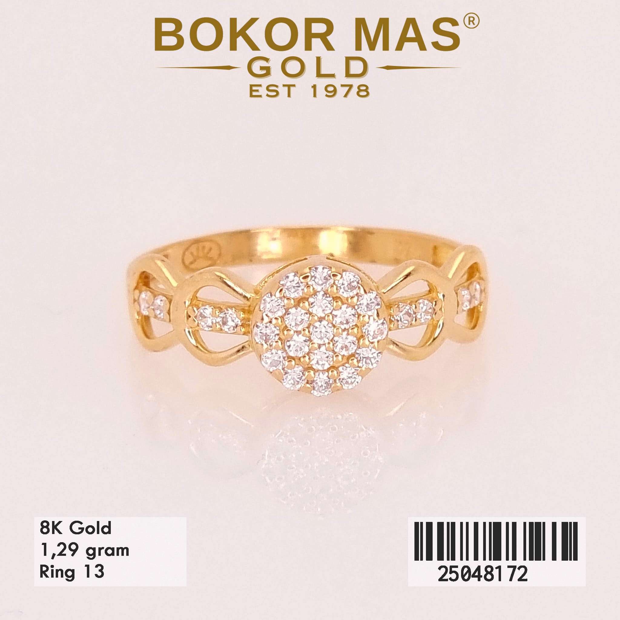 Cincin Variasi Permata - 25048172 - 8K