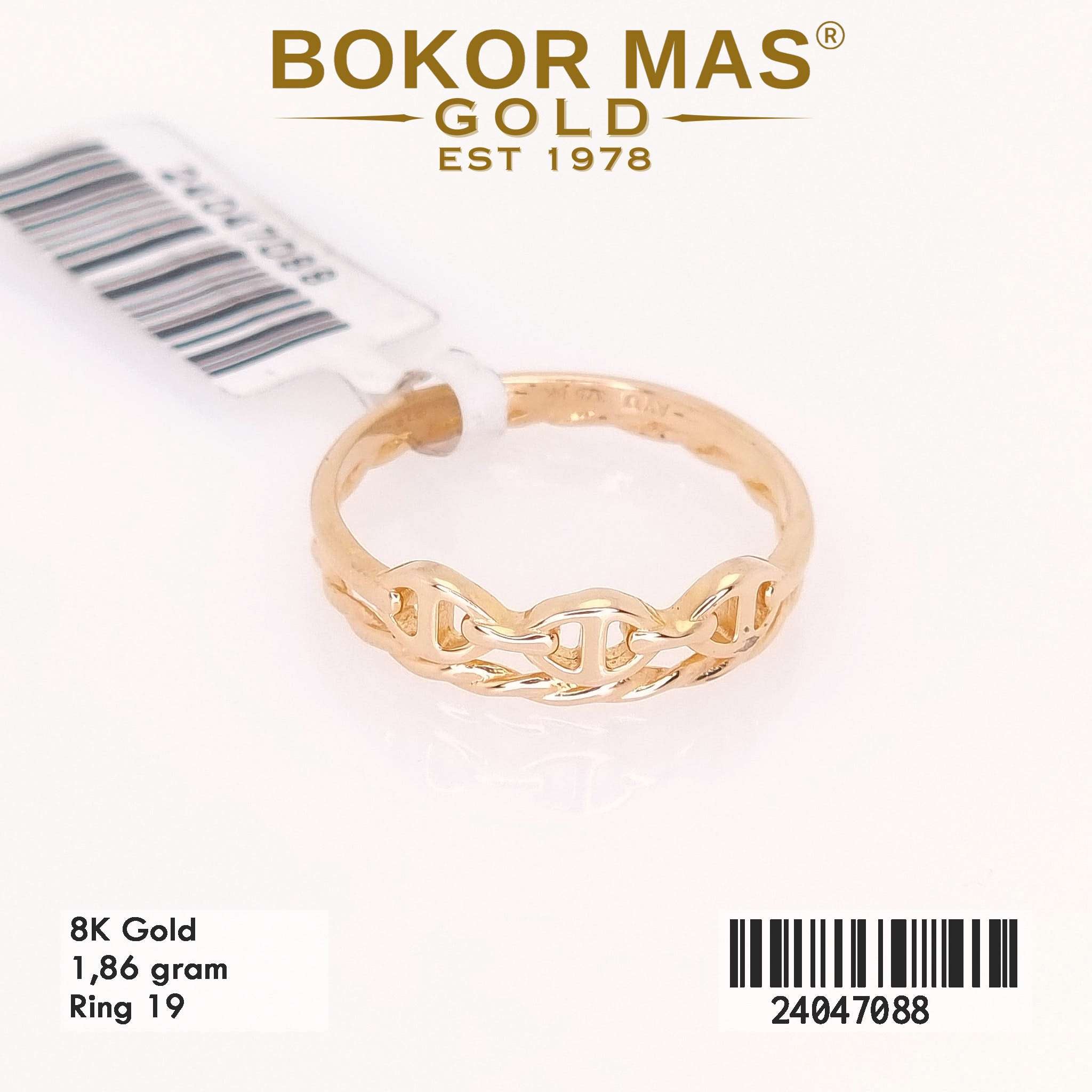 Cincin Variasi Tanpa Permata - 24047088 - 8K