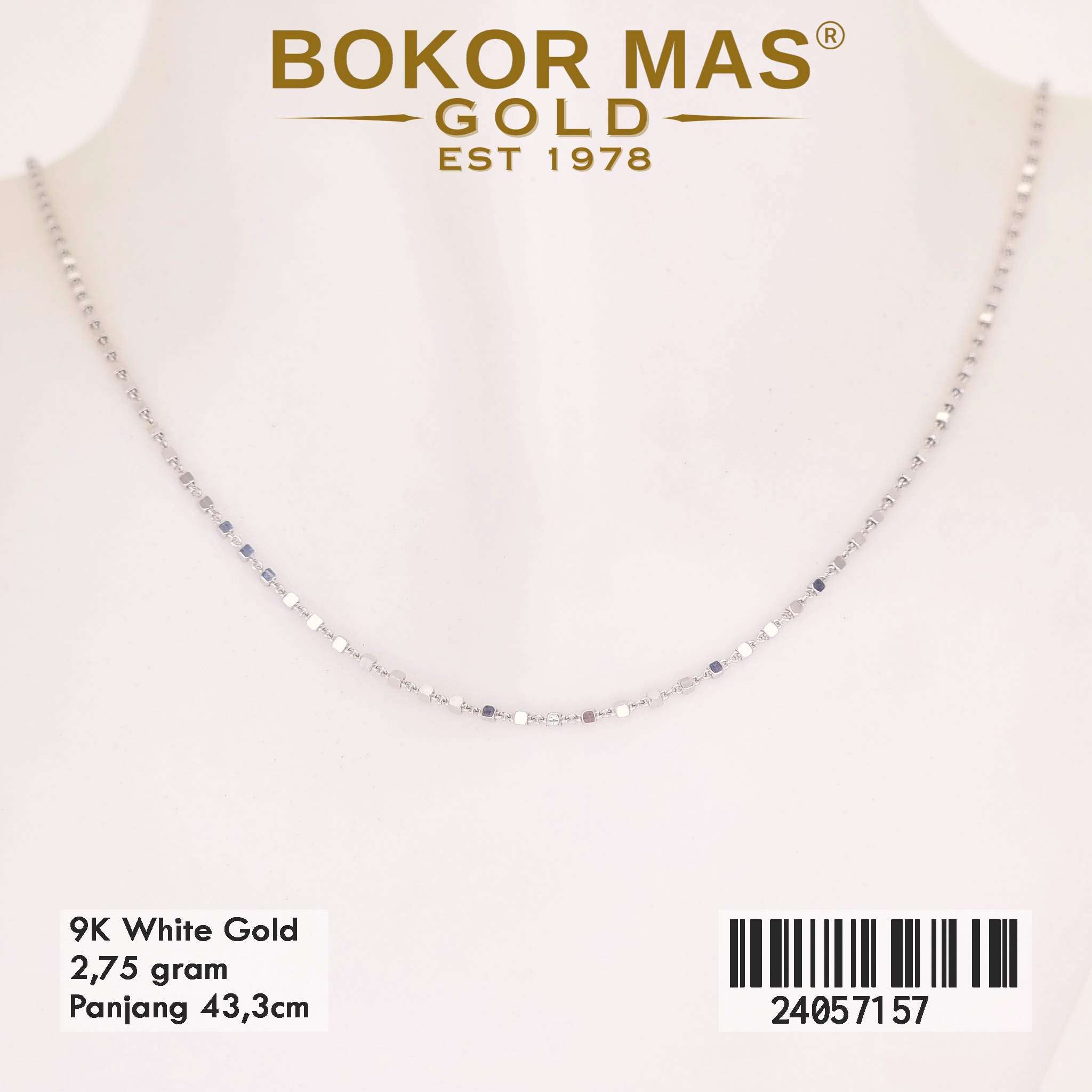 Kalung Polos Variasi Tanpa Permata - 24057157 - 8K