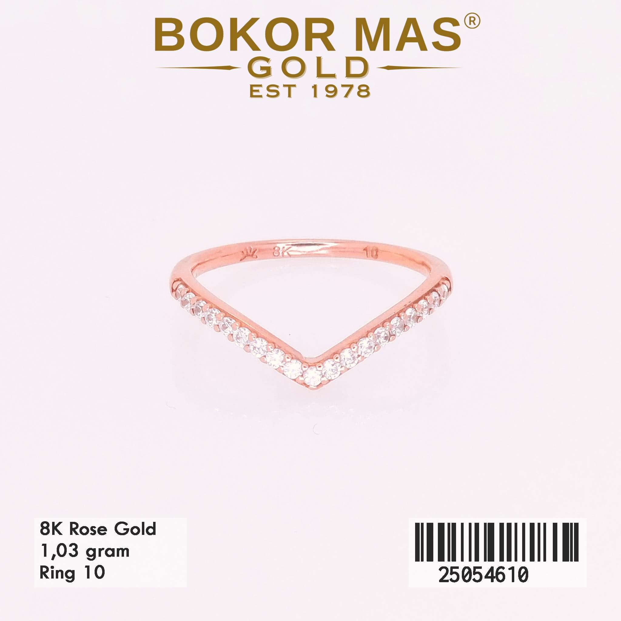 Cincin Emas Variasi Permata Aurel - 25054610 - 8K