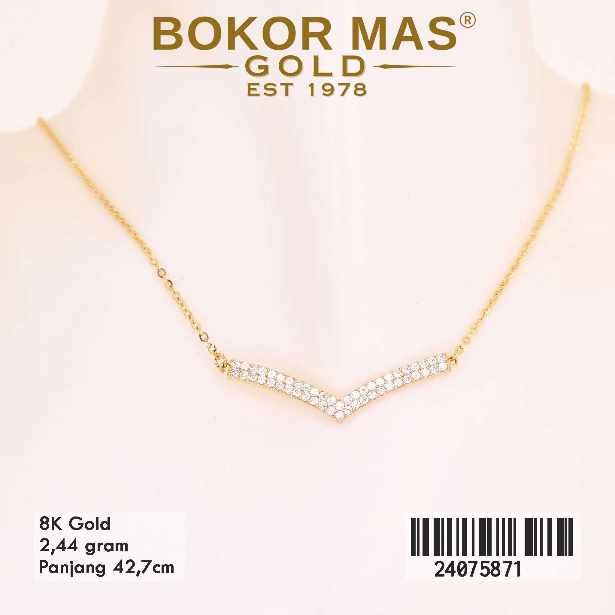 Kalung Aurel Variasi Permata - 24075871 - 8K