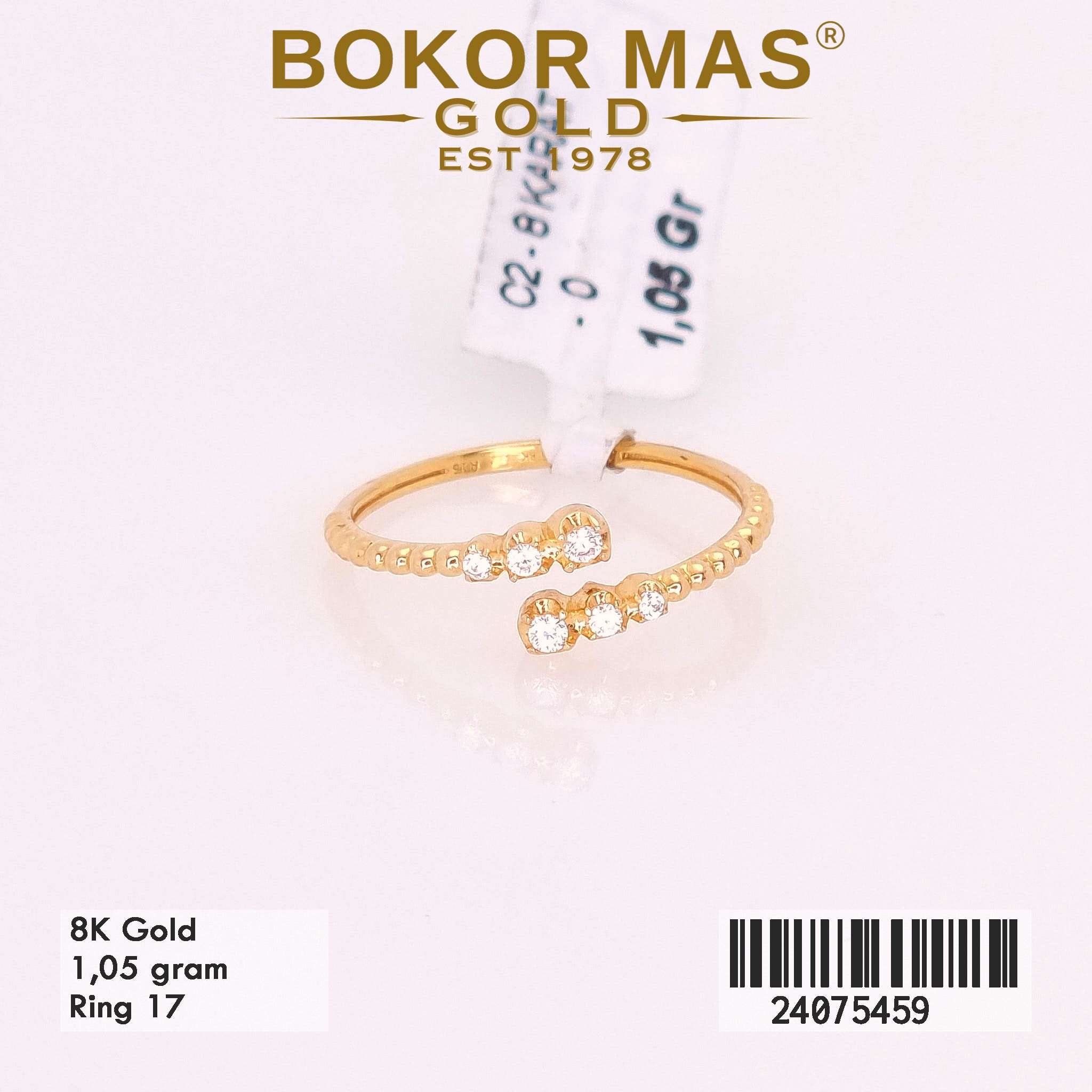 Cincin Variasi Batu Permata - 24075459 - 8K