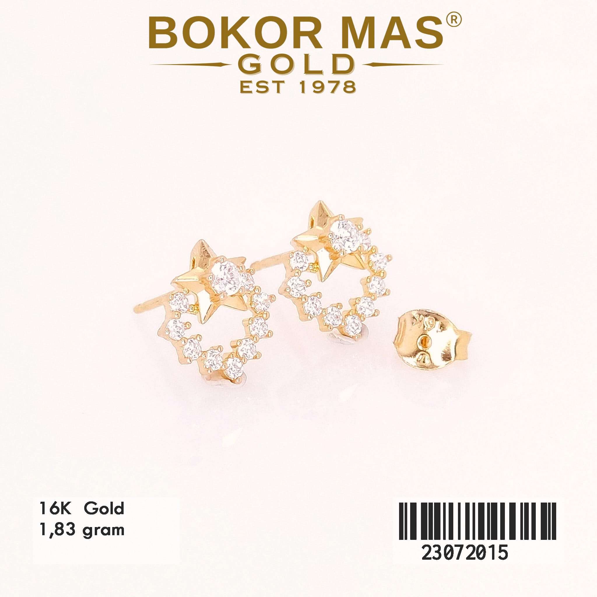 Giwang Tusuk Variasi Permata - 23072015 - 16K