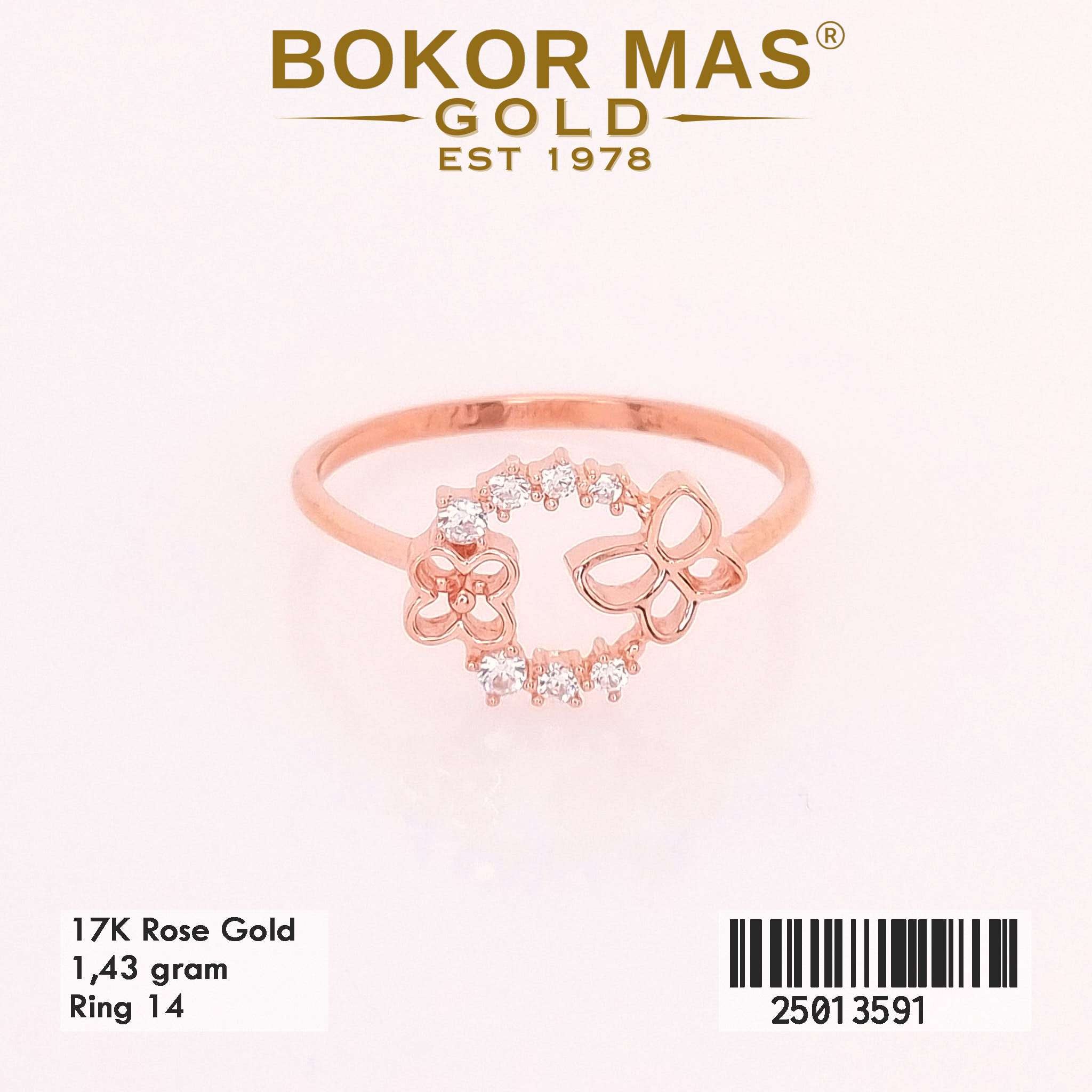 Cincin Variasi Permata - 25013591 - 17K