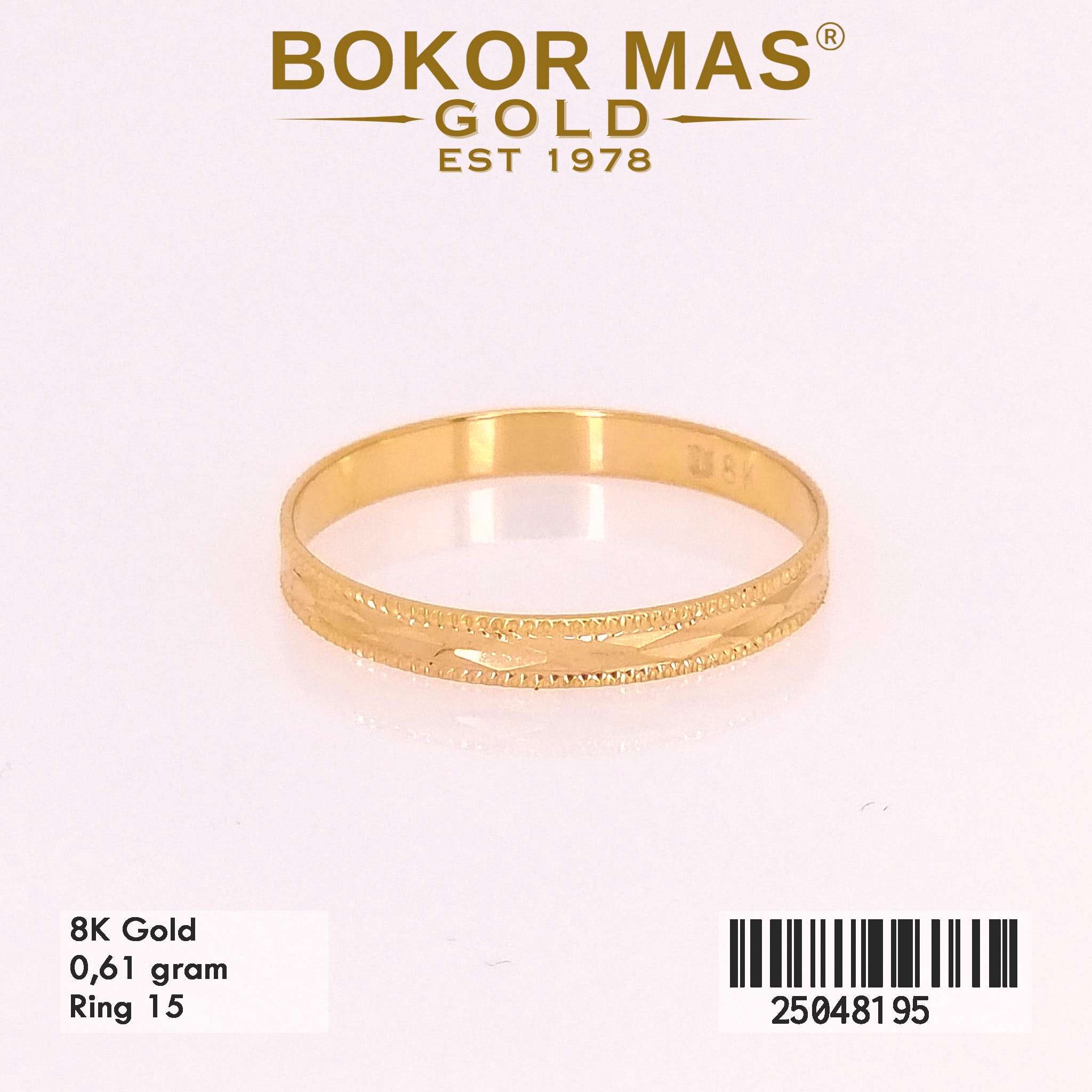 Cincin Variasi Tanpa Permata - 25048195 - 8K