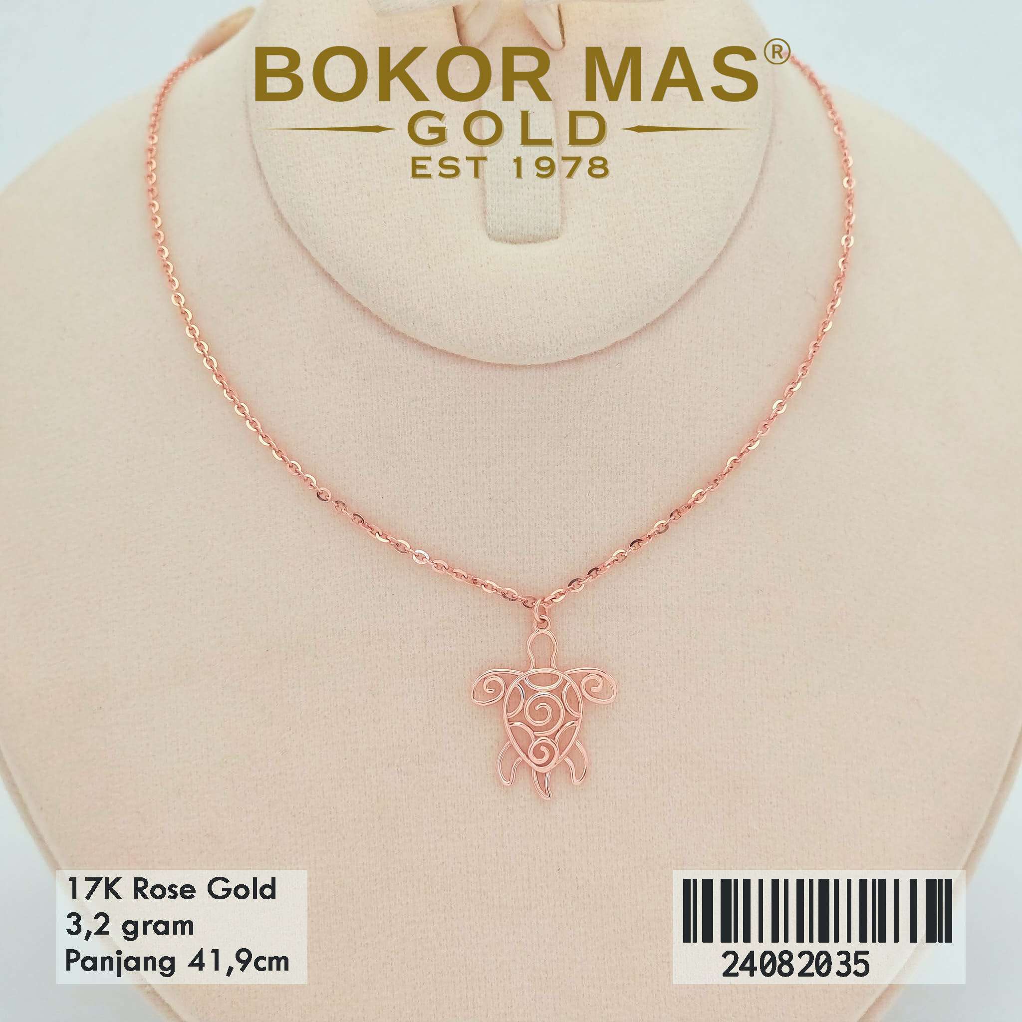 Kalung Variasi Turtle - 24082035 - 17K