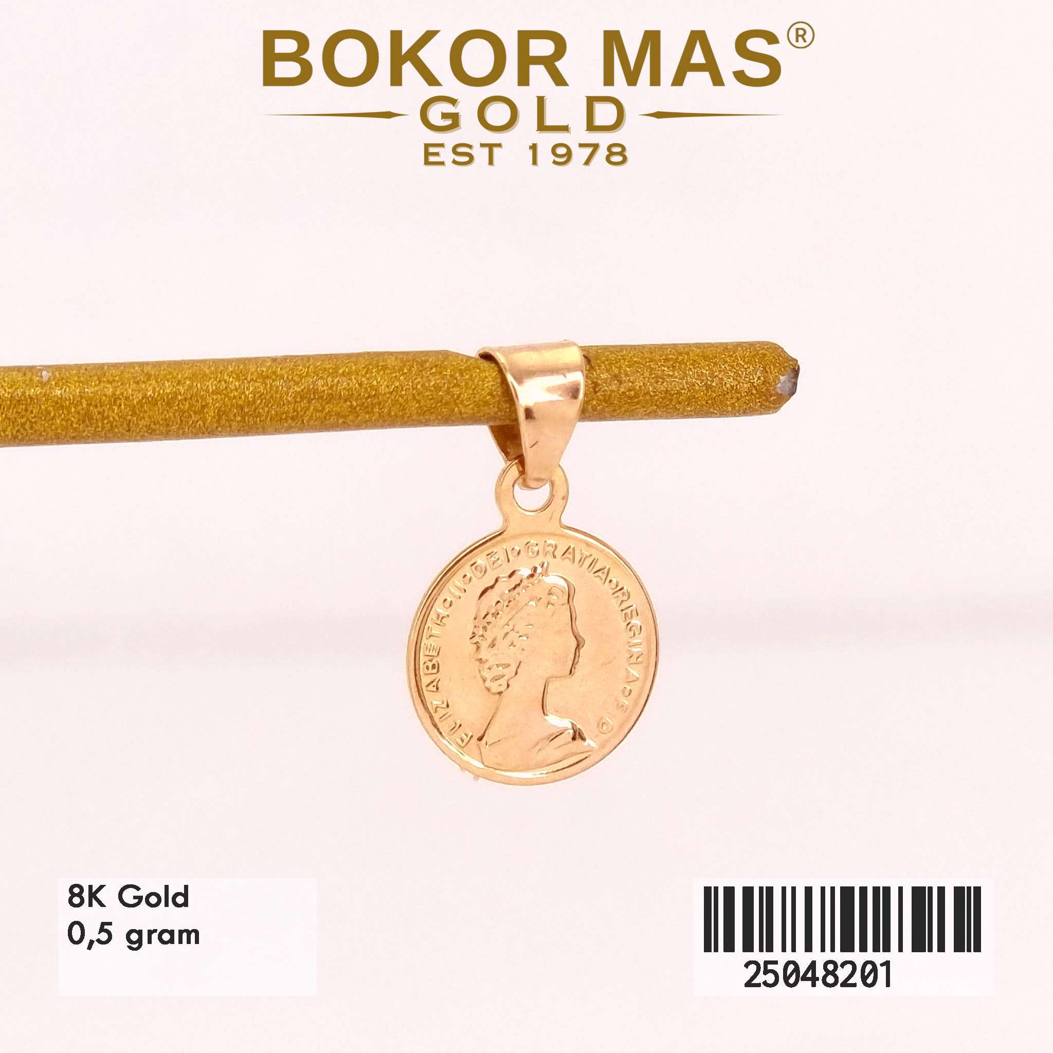 Liontin Variasi Coin - 25048201 - 8K