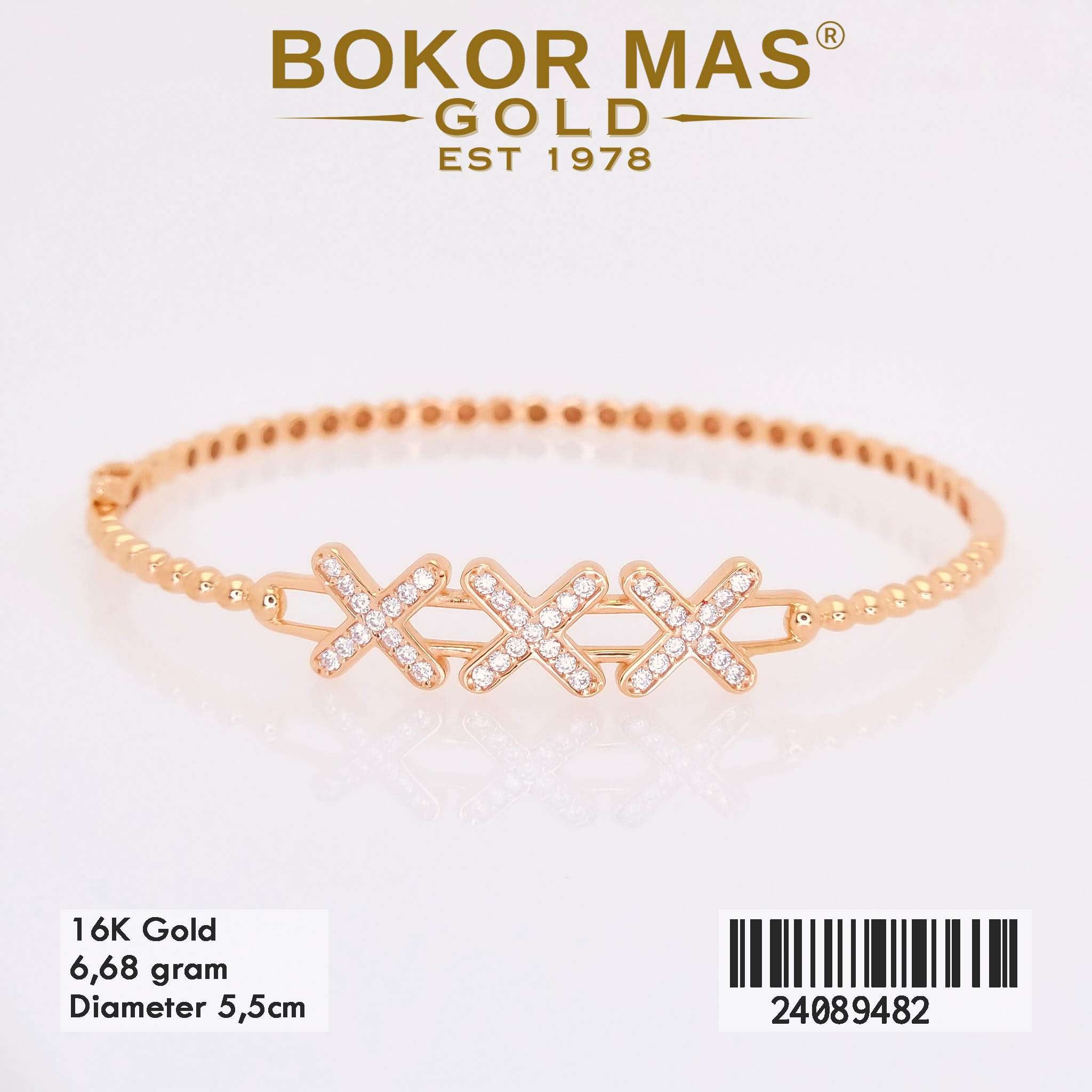 Gelang Kaku TripelX - 24089482 - 16K