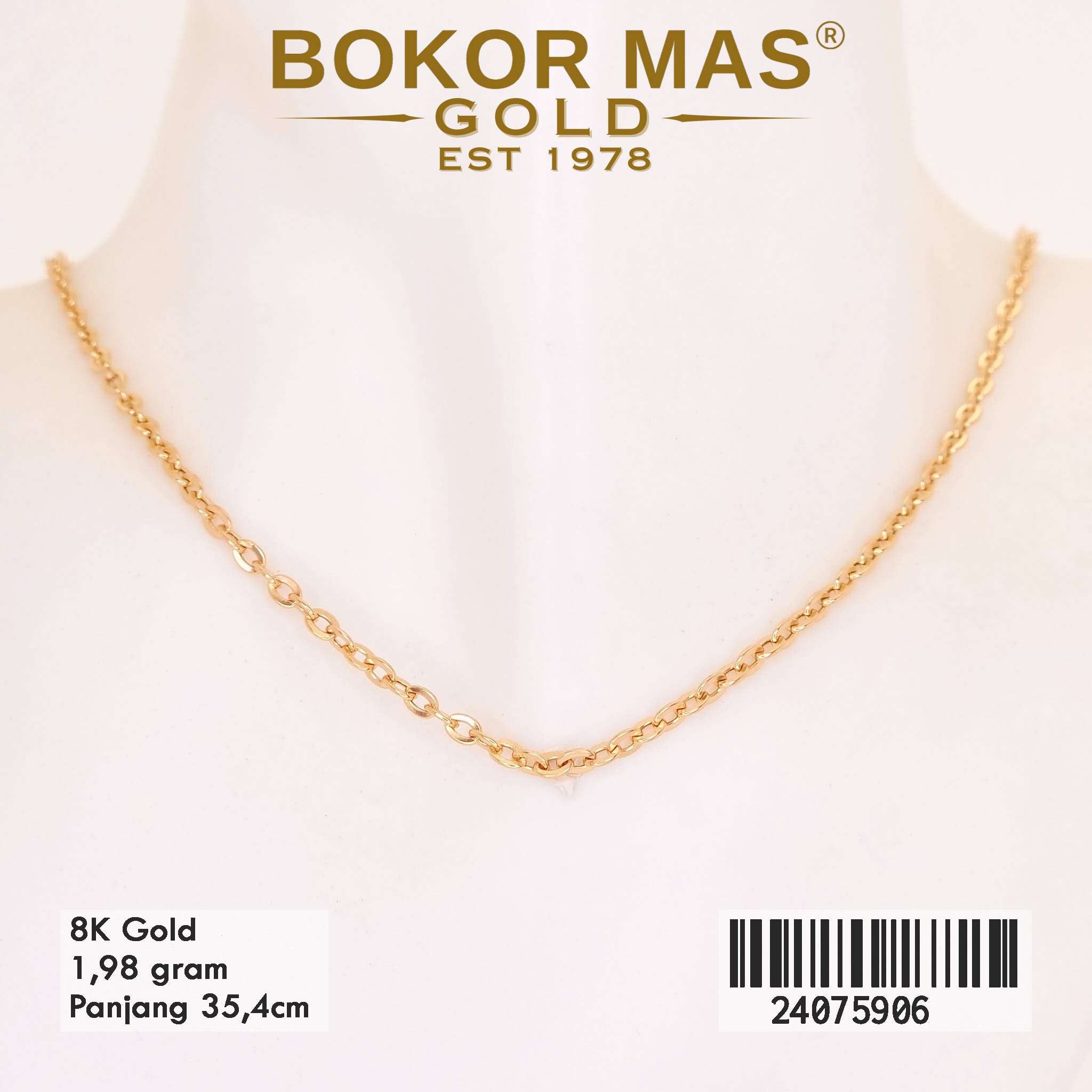 Kalung Anak Polos Variasi Tanpa Permata - 24075906 - 8K
