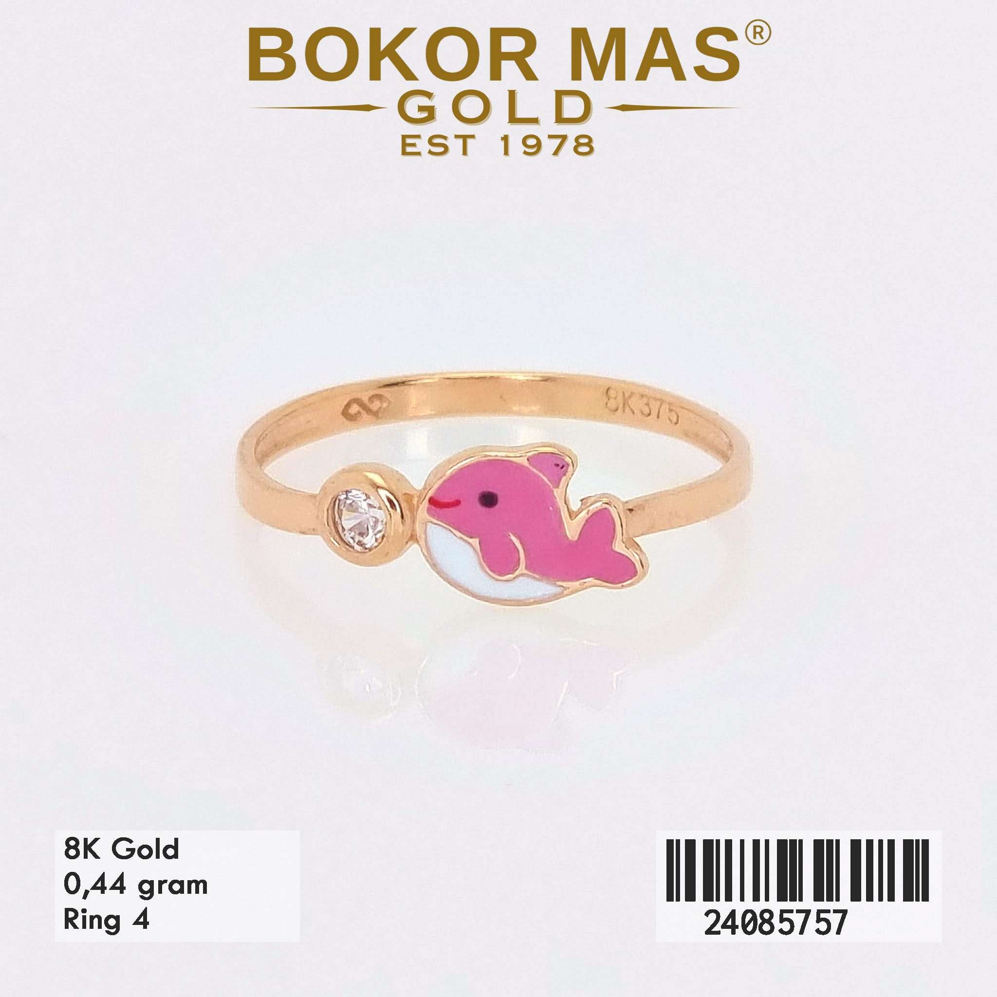 Cincin Anak Whale Pink - 24085757 - 8K