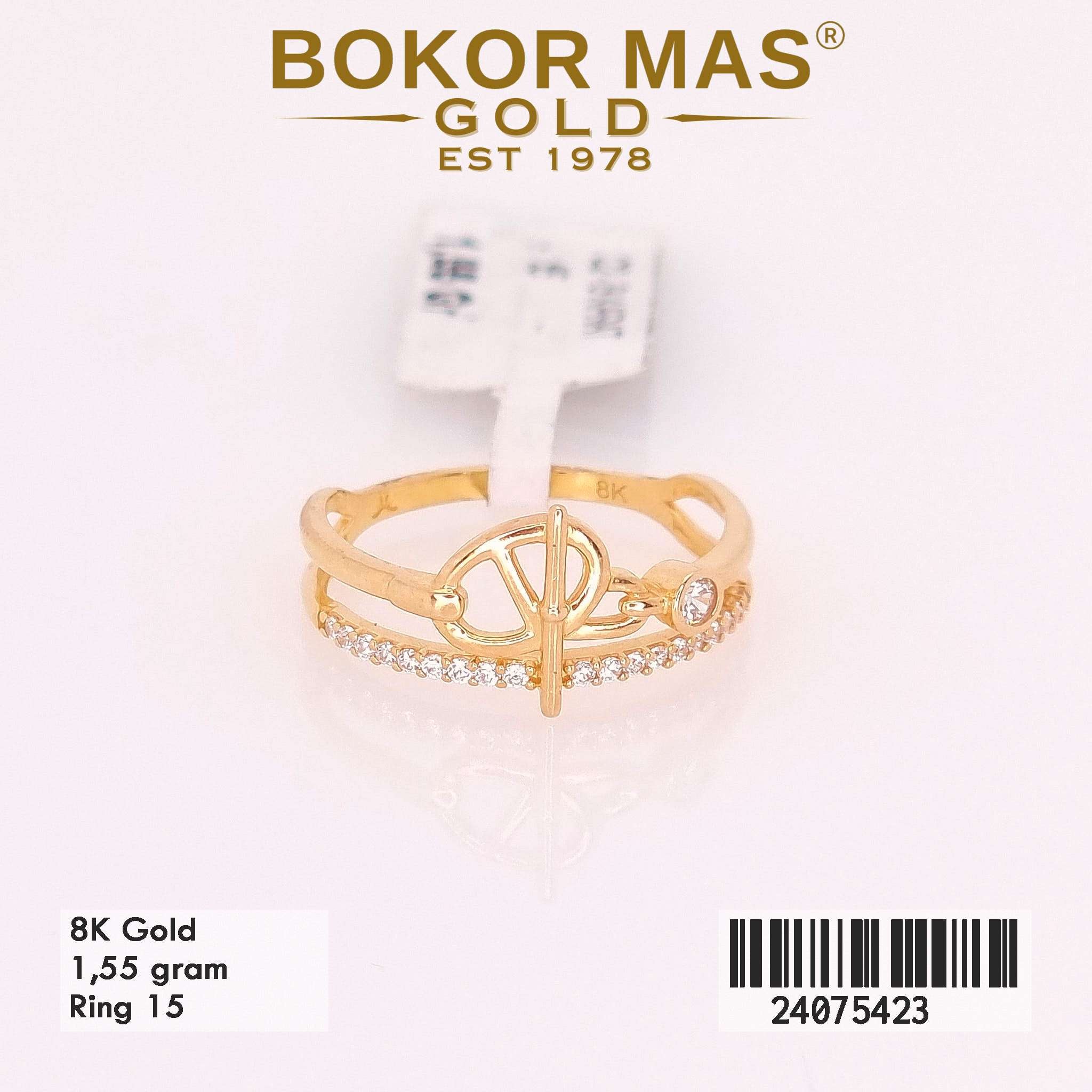 Cincin Variasi Dua Layer - 24075423 - 8K