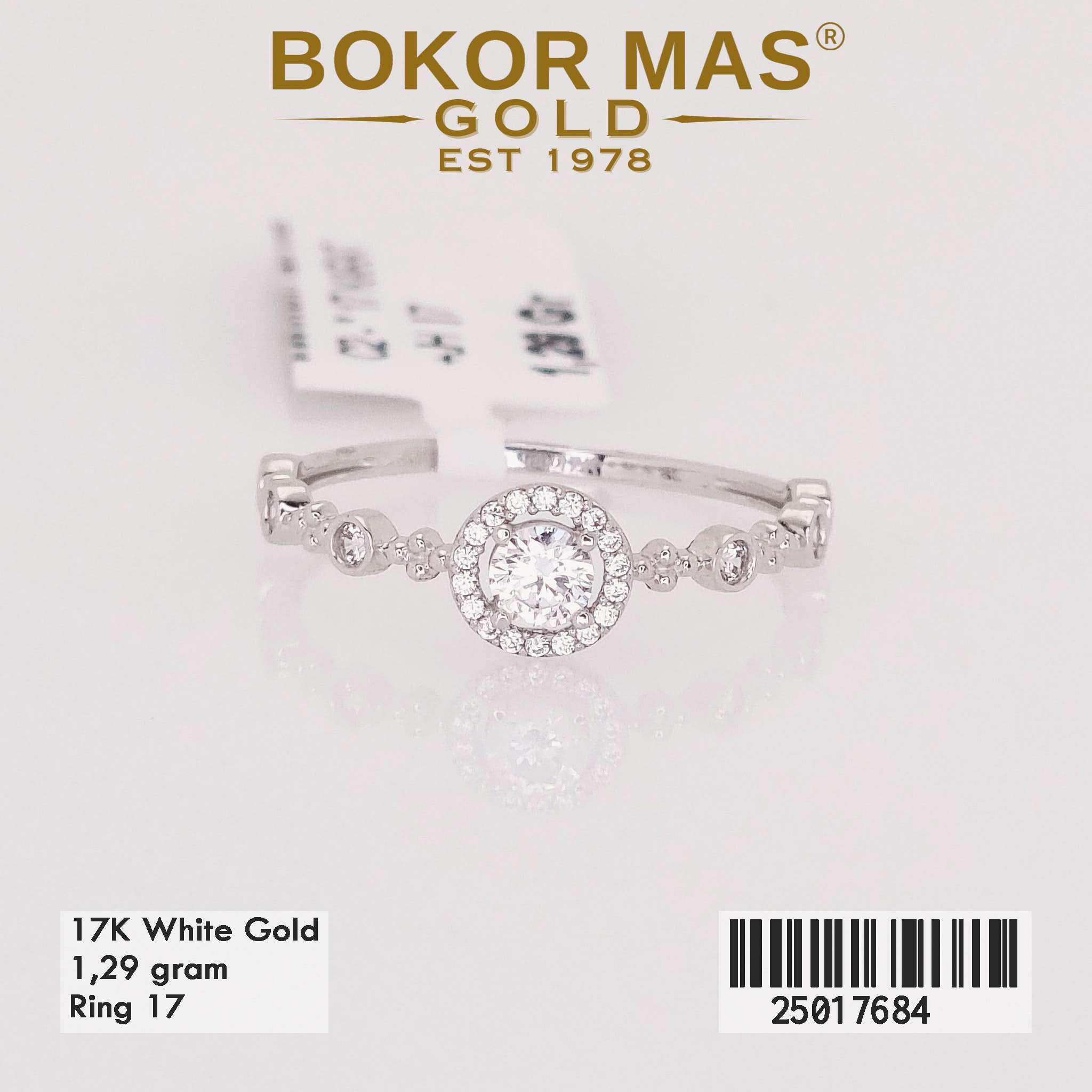 Cincin Variasi Permata - 25017684 - 17K