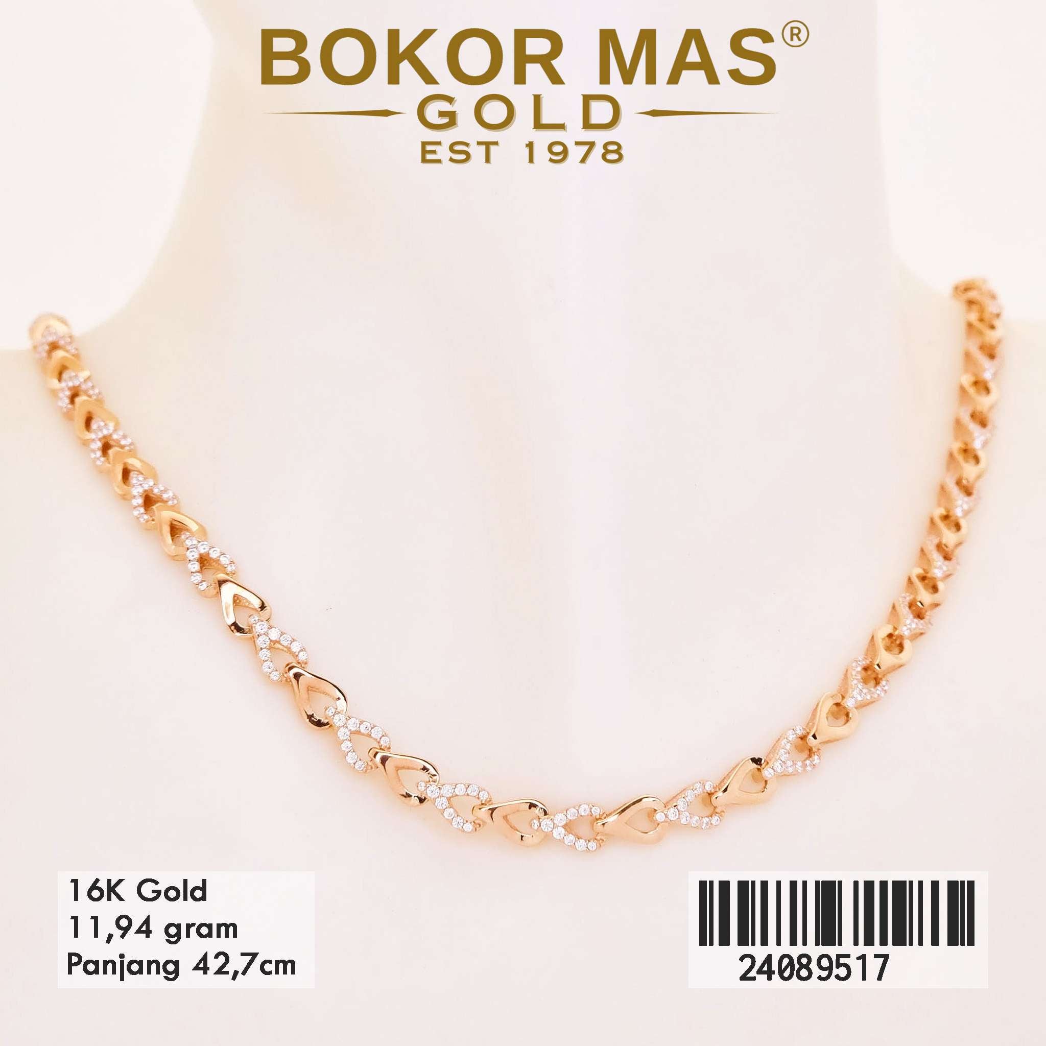 Kalung Variasi Model Permata - 24089517 - 16K