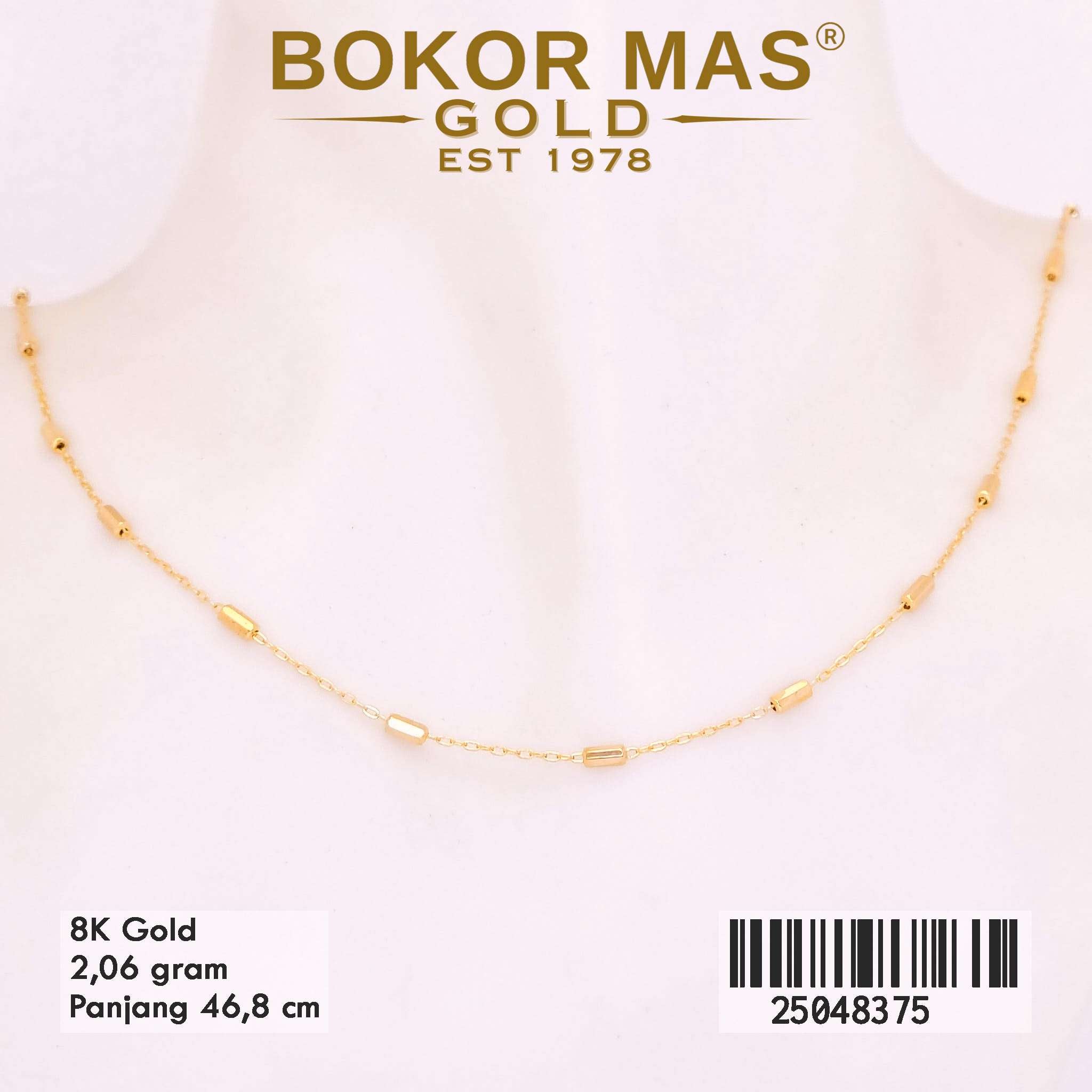 Kalung Variasi Tanpa Permata - 25048375 - 8K