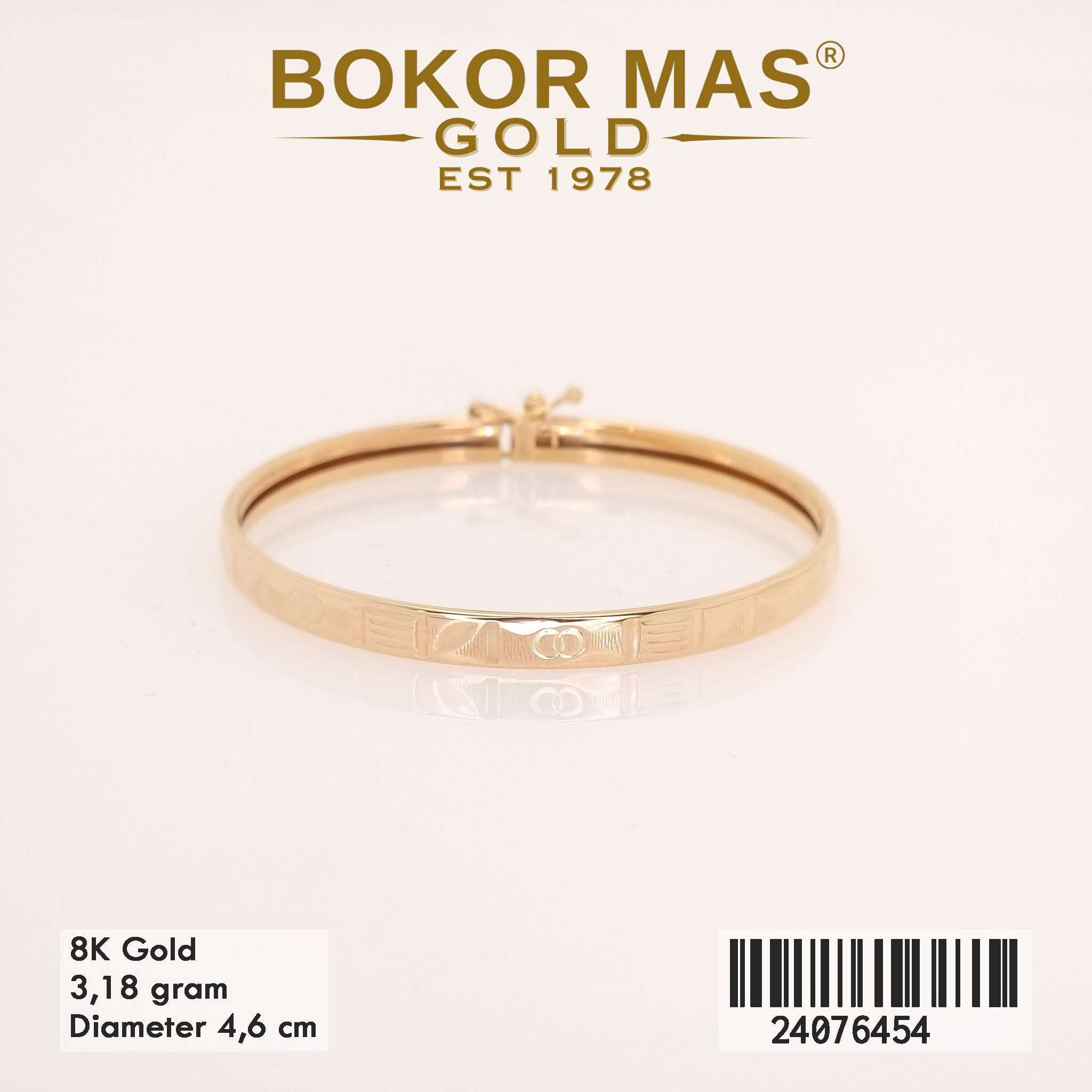 Gelang Bangkok Anak Variasi Tanpa Permata - 24076454 - 8K