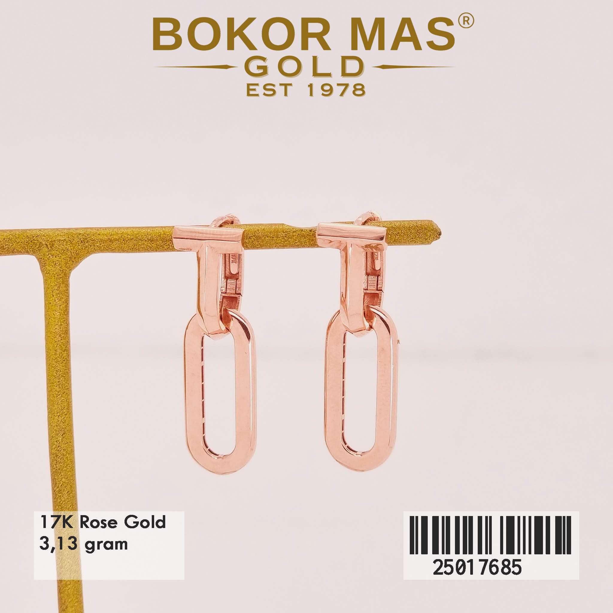 Anting Klip Gantung Variasi Tanpa Permata - 25017685 - 17K