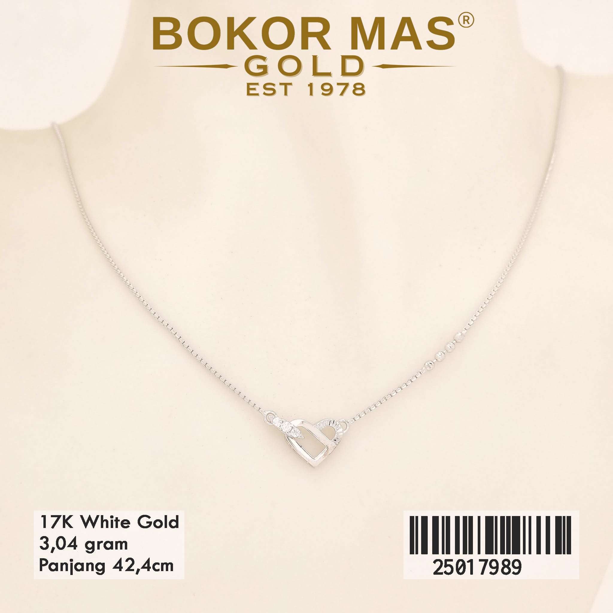 Kalung Variasi Hati - 25017989 - 17K