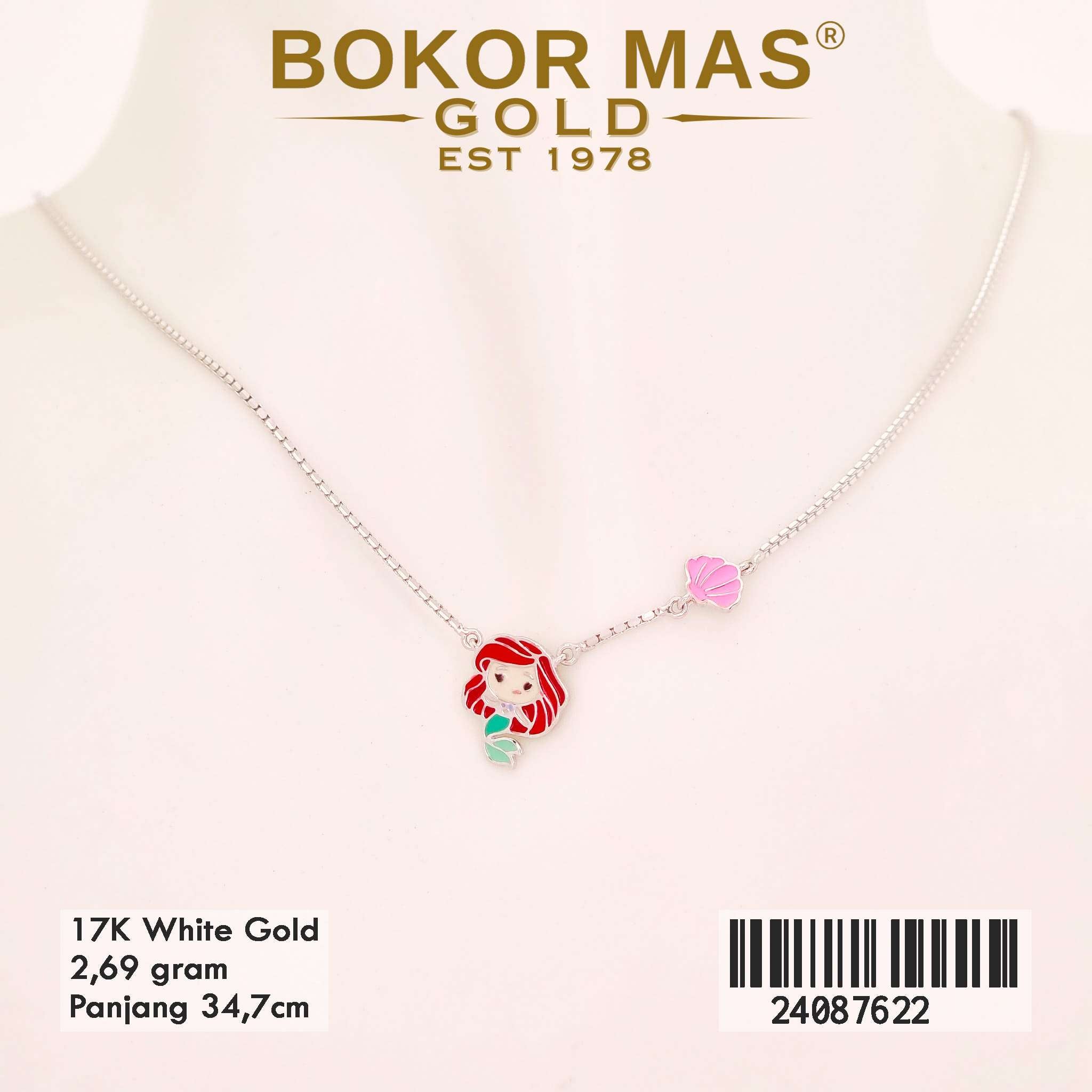 Kalung Anak italy Santa Variasi Boneka Cat - 24087622 - 17K