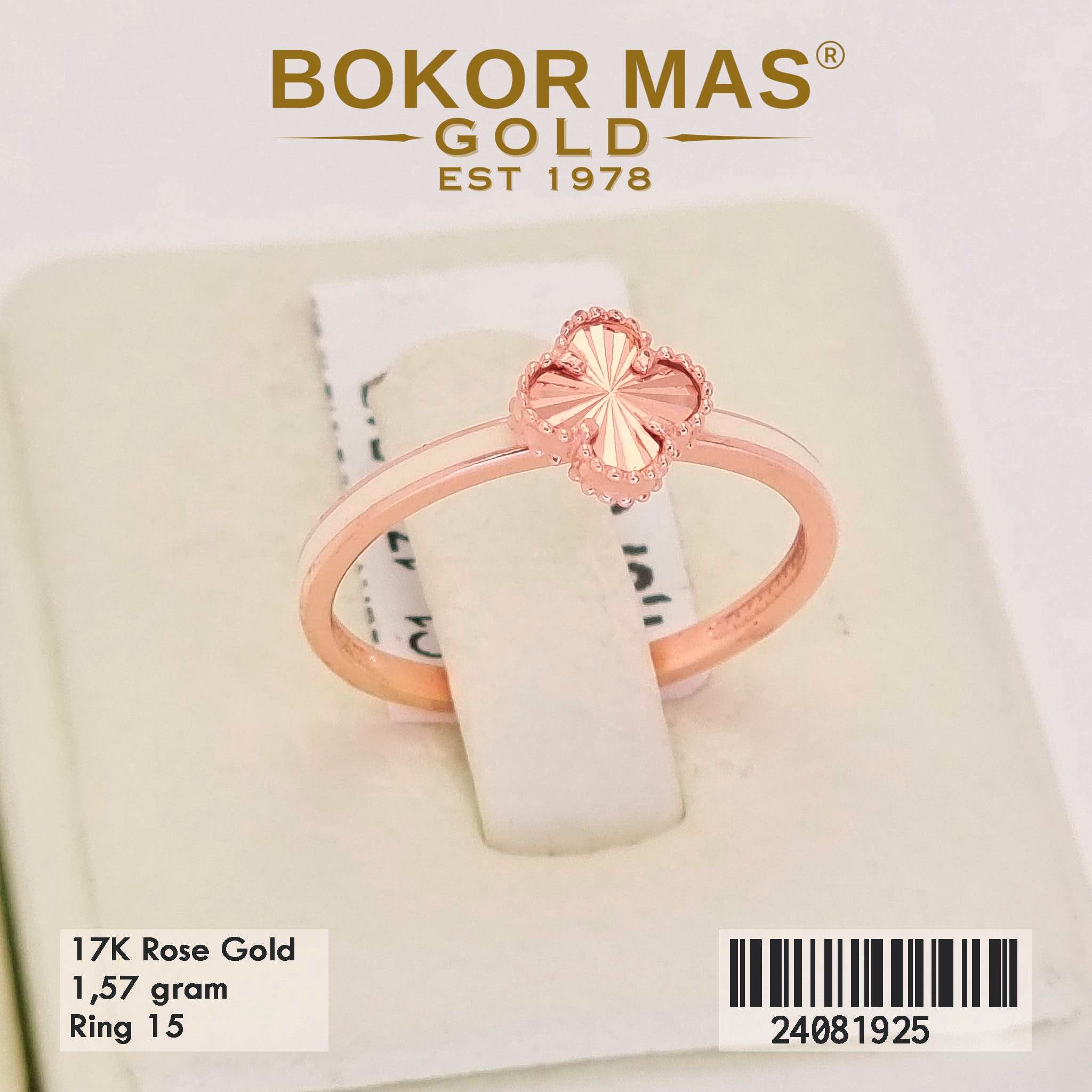 Cincin Clover Variasi - 24081925 - 17K