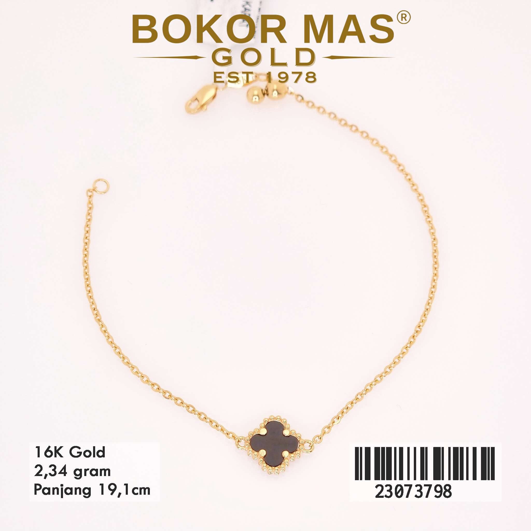Gelang Rantai Siem Variasi Clover - 23073798 - 16K