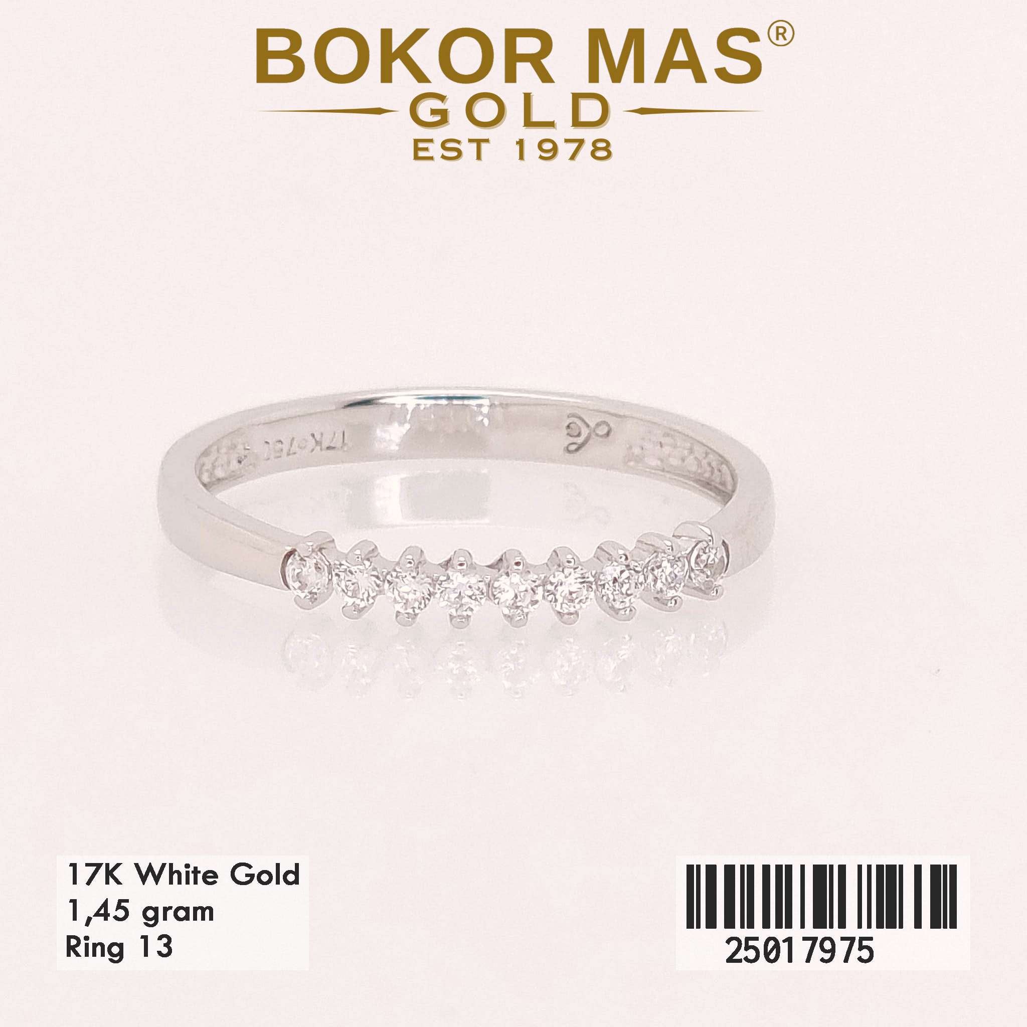 Cincin Variasi Permata - 25017975 - 17K