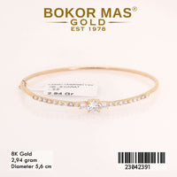 Gelang Emas Bangkok Variasi Permata - 23042391 - 8K