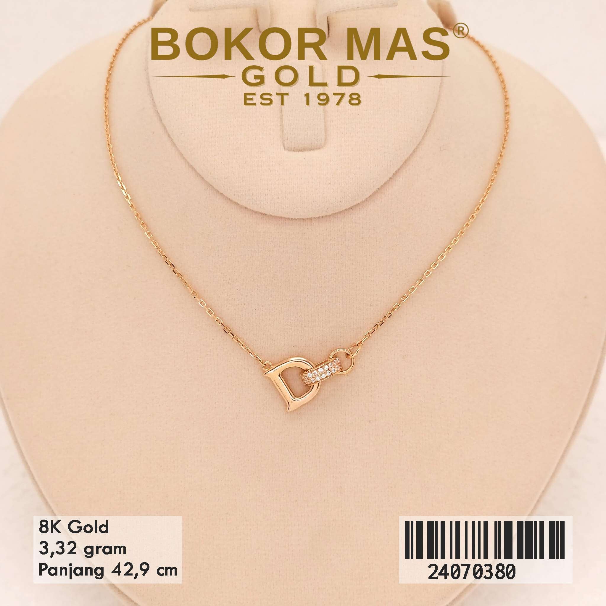 Kalung Siyem Variasi Permata - 24070380 - 8K