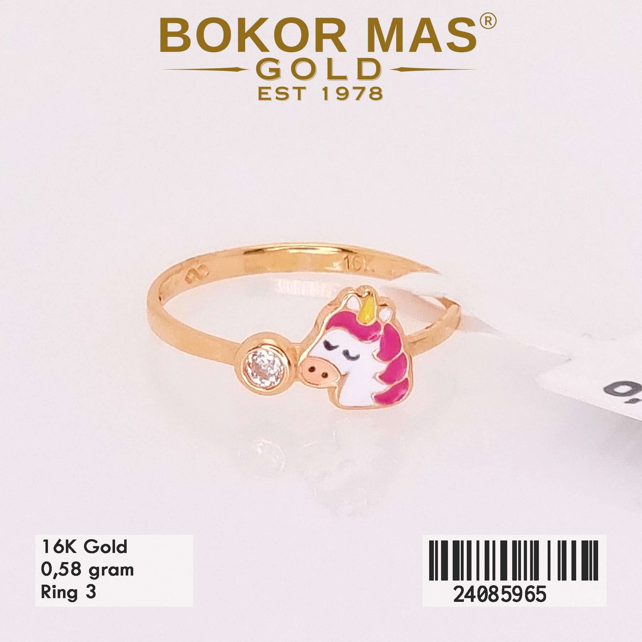 Cincin Anak Variasi Boneka Kuda - 24085965 - 16K