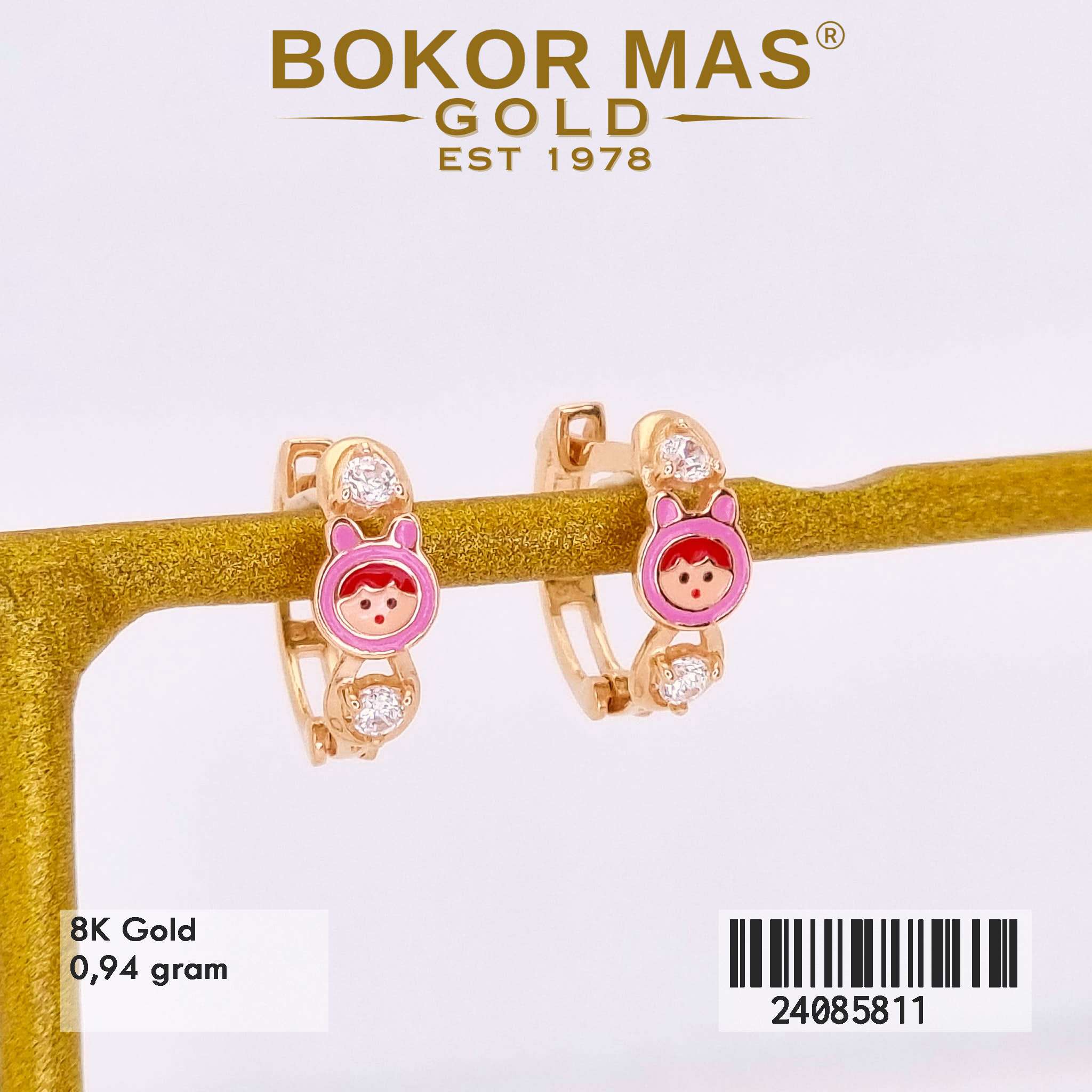 Anting Anak Klip Variasi Bunny - 24085811 - 8K