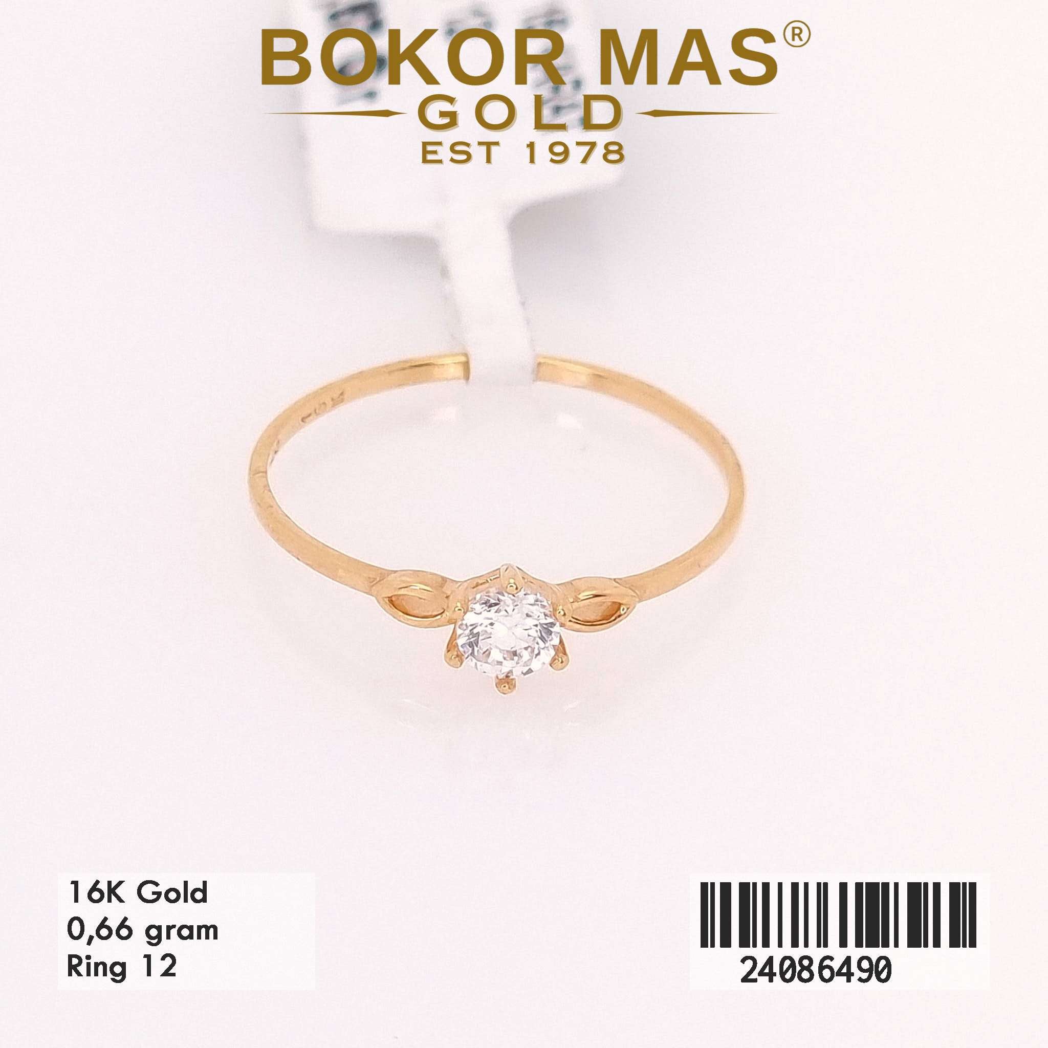 Cincin Variasi Permata Putih - 24086490 - 16K