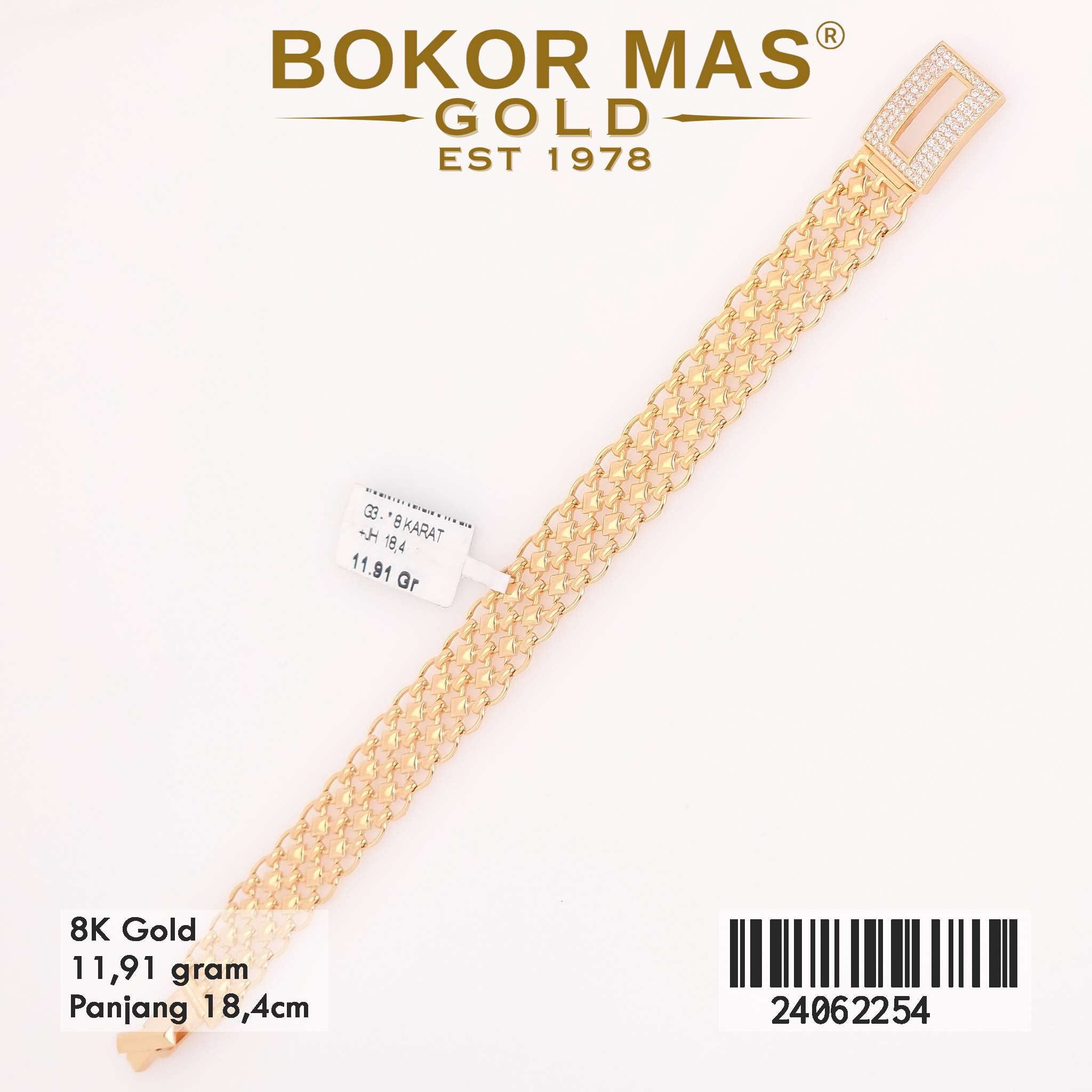 Gelang Rolex Tanpa Permata - 24062254 - 8K