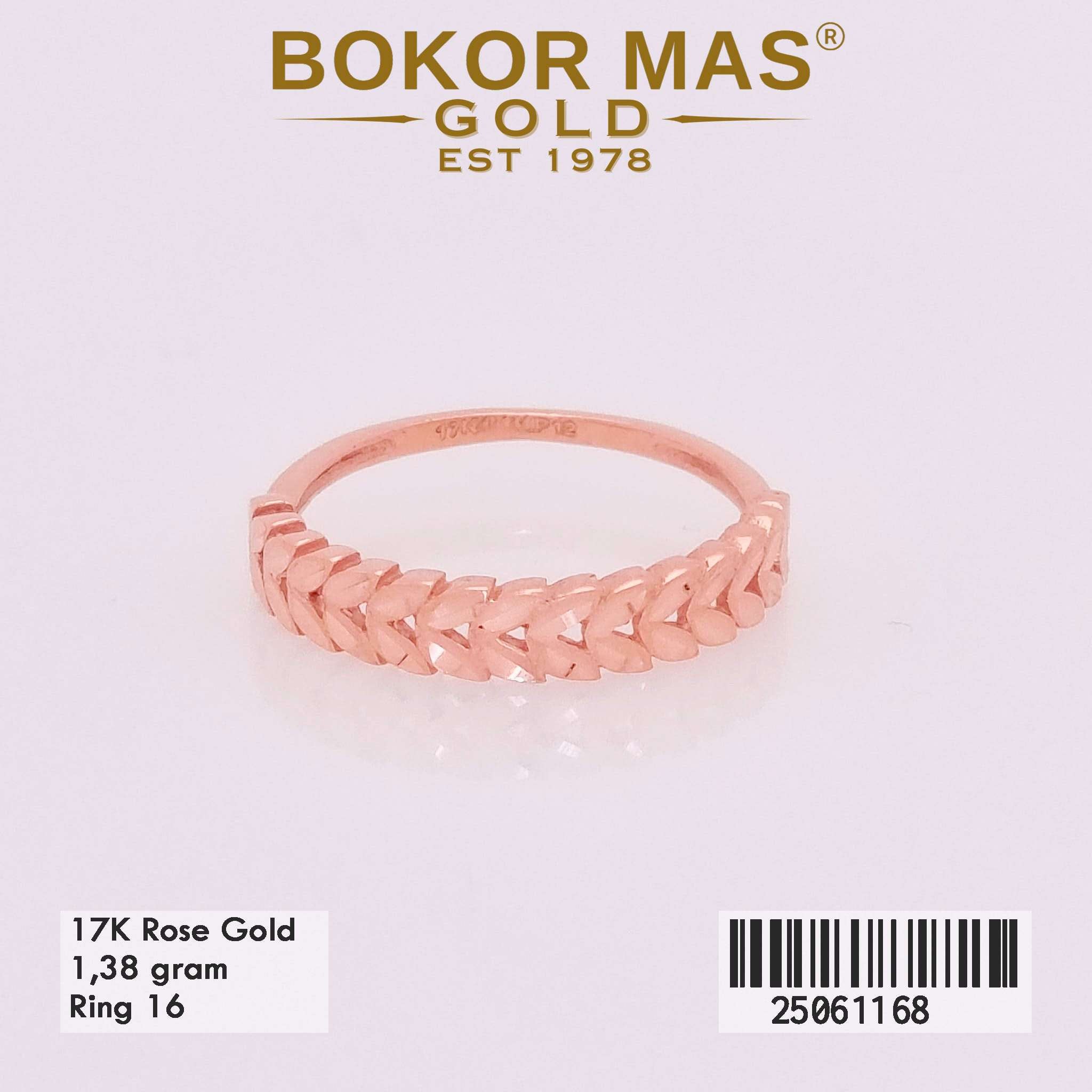 Cincin Emas Variasi Daun - 25061168 - 17K