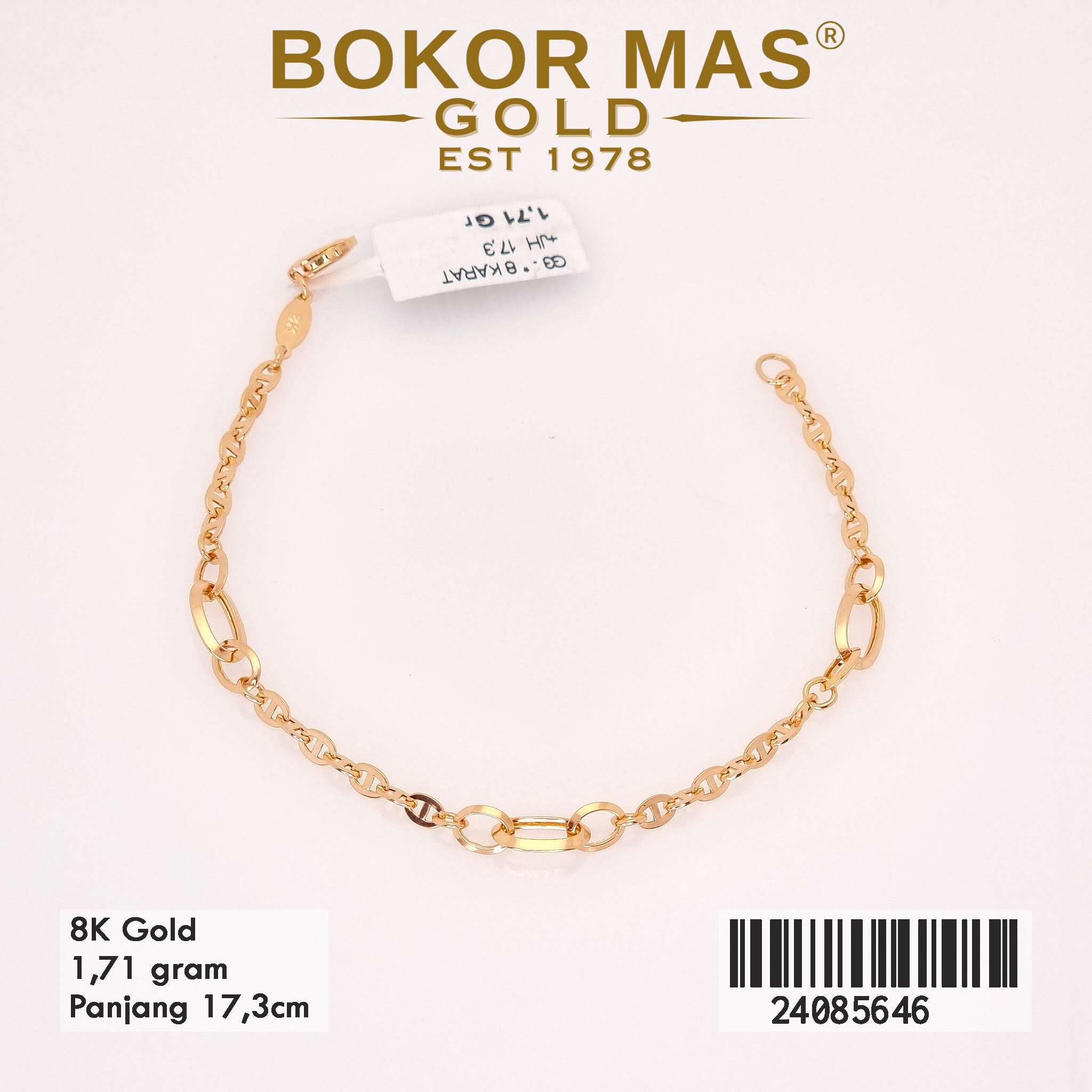 Gelang Rantai Variasi - 24085646 - 8K
